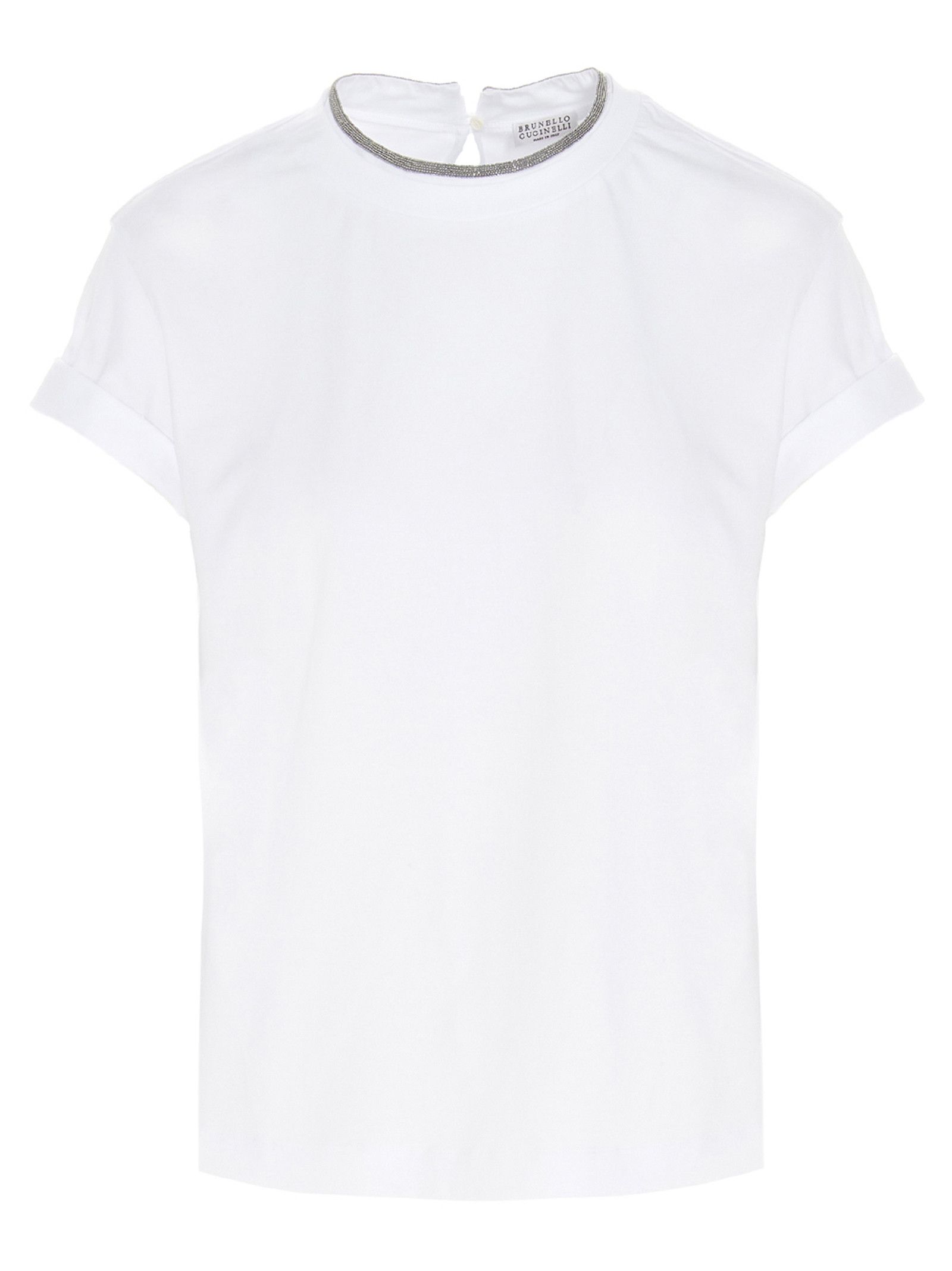 Brunello Cucinelli ‘Monile’ Jersey T-Shirt Size M / US 6-8 / IT 42-44 - 1 Thumbnail