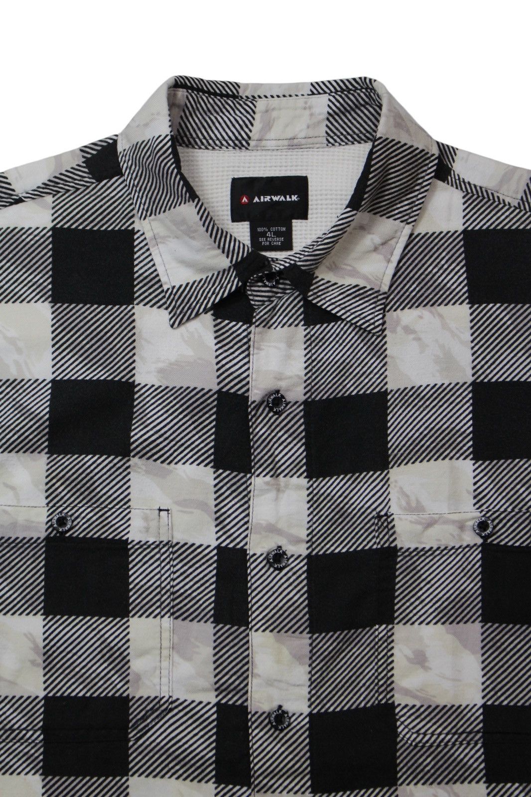 Airwalk 2000S AIRWALK SLEEVELESS TARTAN SHIRT Size US XL / EU 56 / 4 - 2 Thumbnail