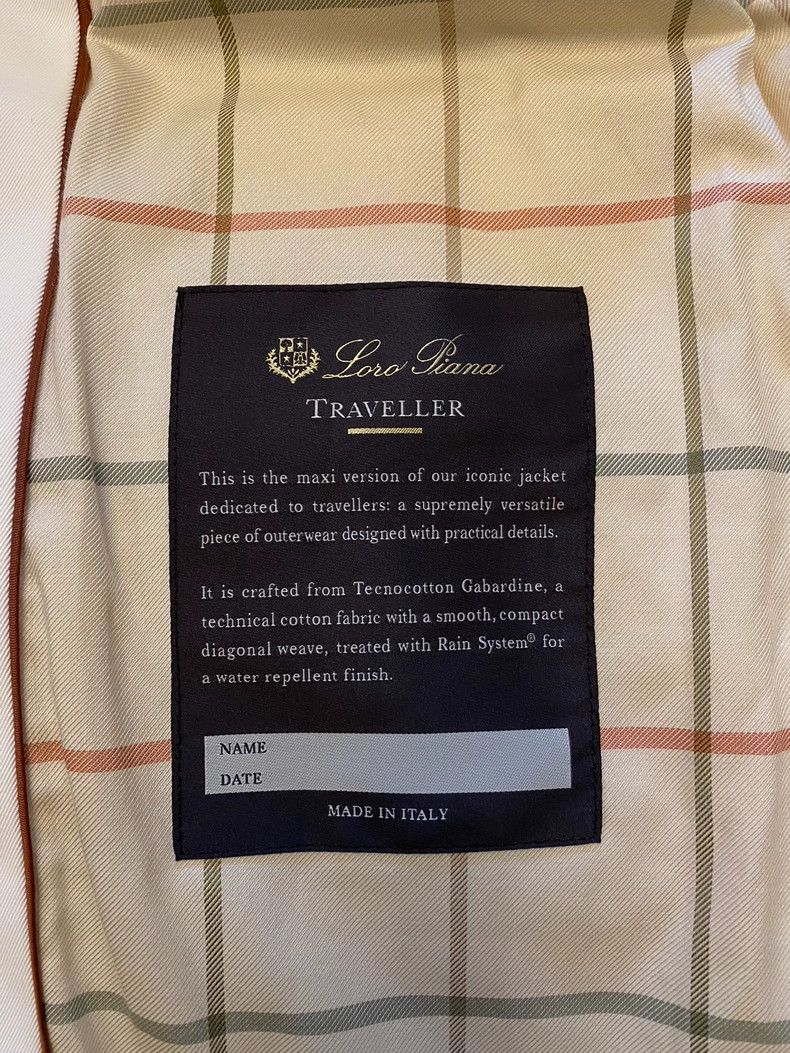 Loro Piana LORO PIANA Long distance traveler TRAVELLER heavy fabric w Size US M / EU 48-50 / 2 - 8 Thumbnail