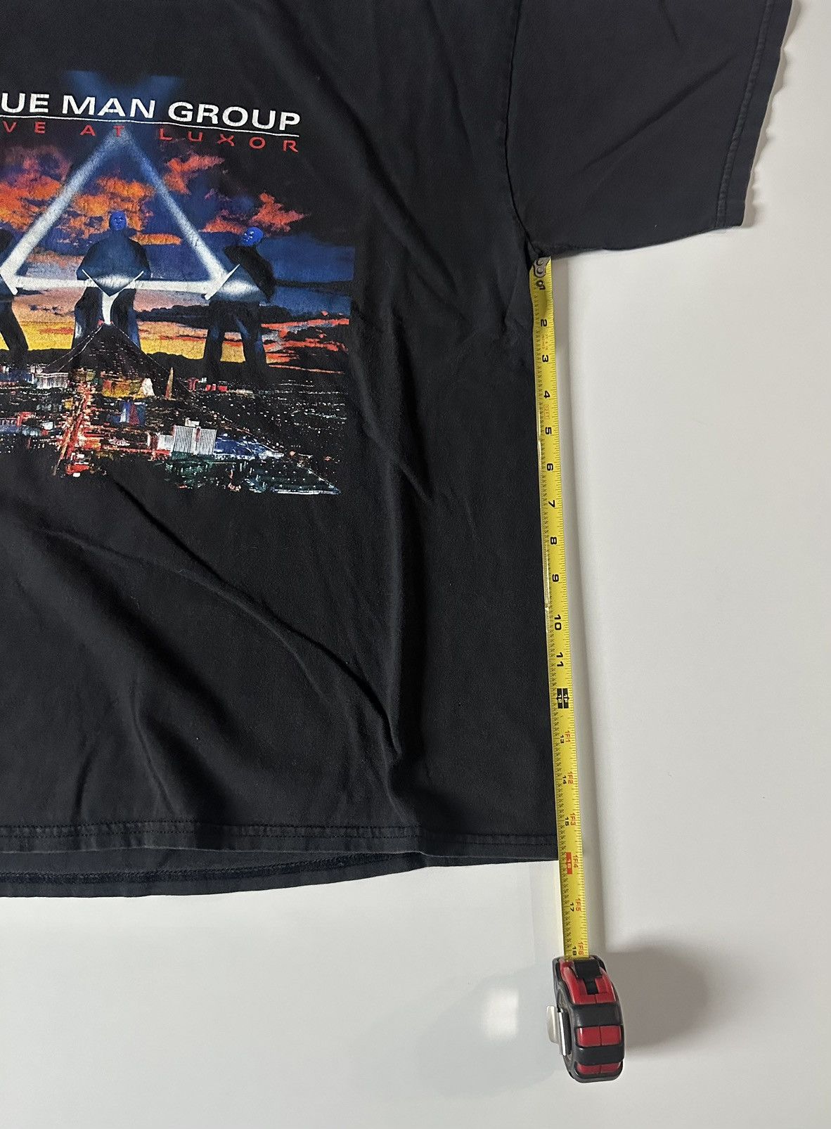 Vintage Vintage 2000s Blue Man Group "Live at Luxor" Black Las Vegas Size US XL / EU 56 / 4 - 5 Thumbnail