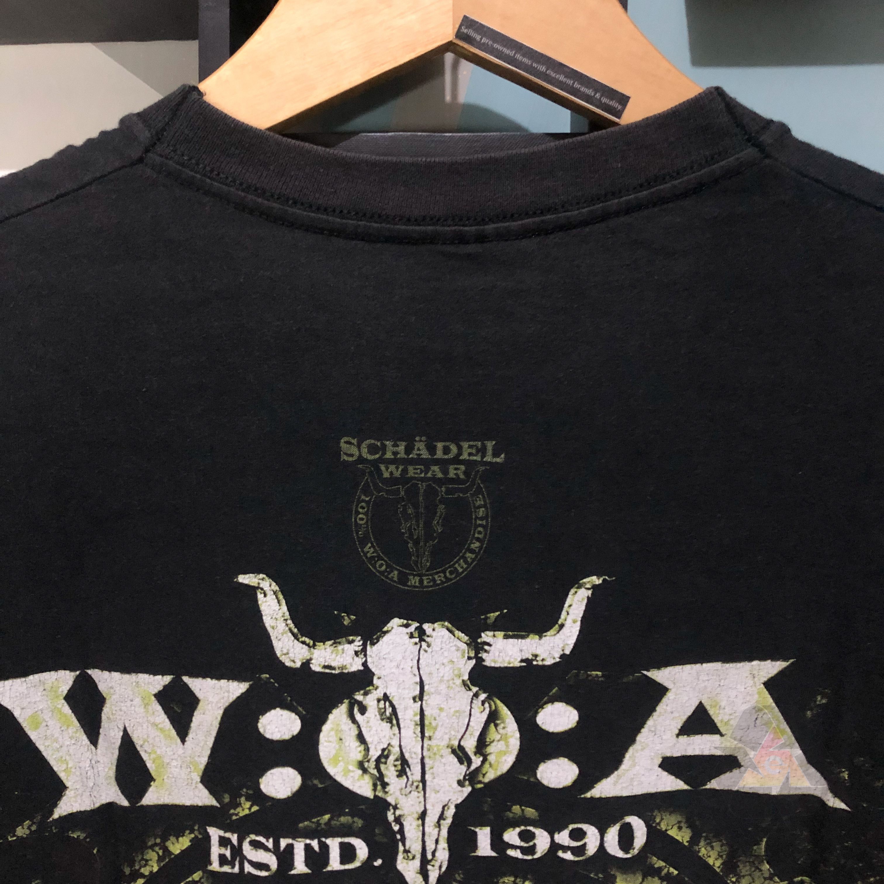 Band Tees Vintage WOA Wacken Festival 2011 Personal Memorials T-Shirt Size US M / EU 48-50 / 2 - 10 Thumbnail