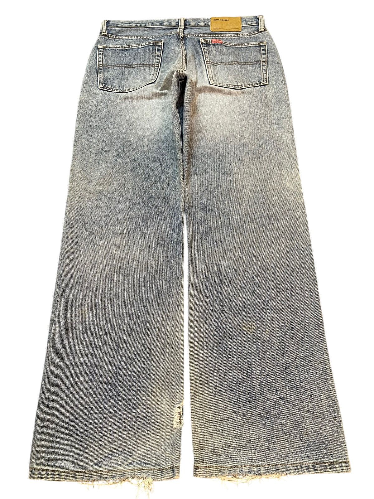 Big John Vintage Big John Faded Wash Distress Style Baggy Jeans Size US 32 / EU 48 - 2 Thumbnail