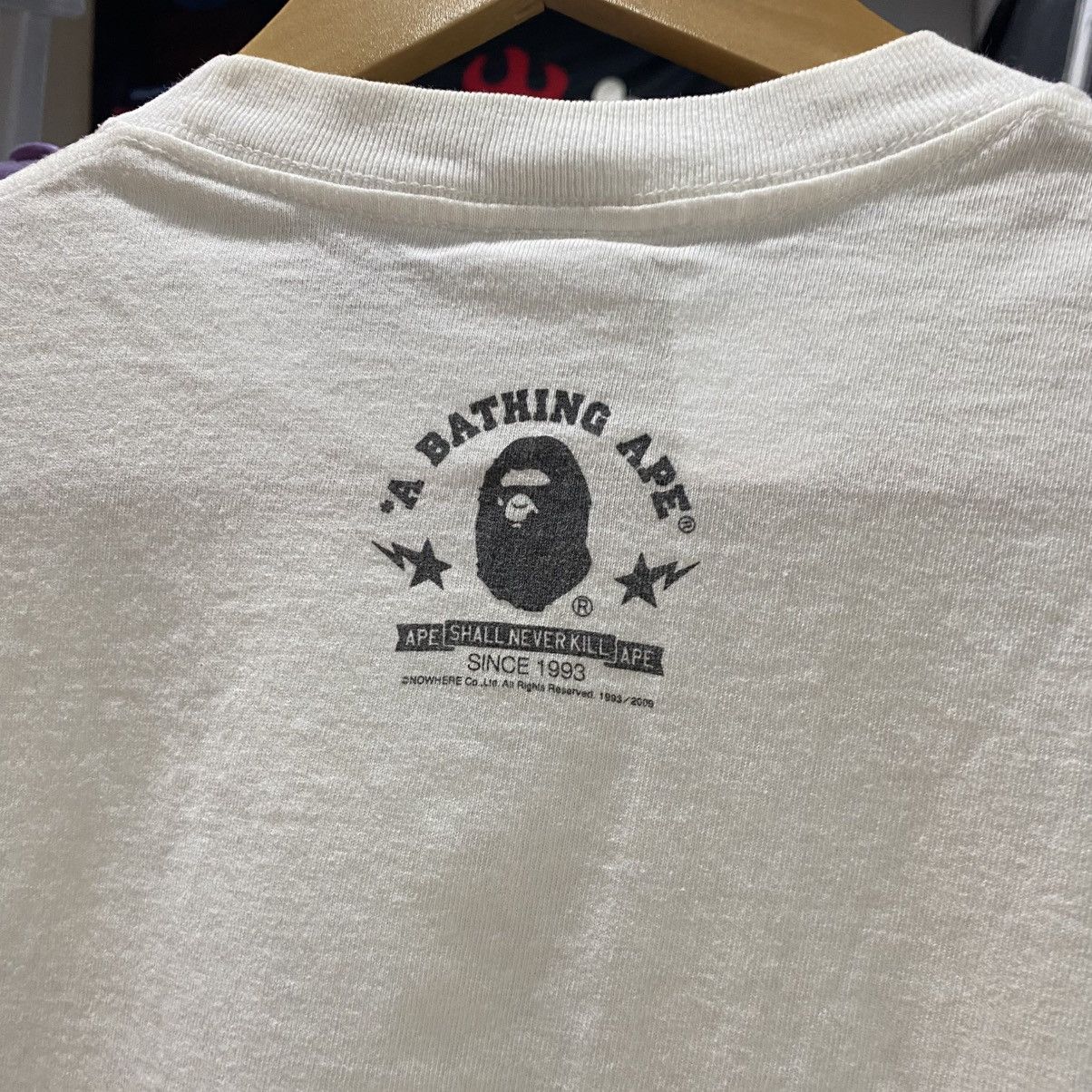 Bape × Nigo RARE OG Bape Tie Design Shirt Tee (2009) Size US M / EU 48-50 / 2 - 10 Thumbnail