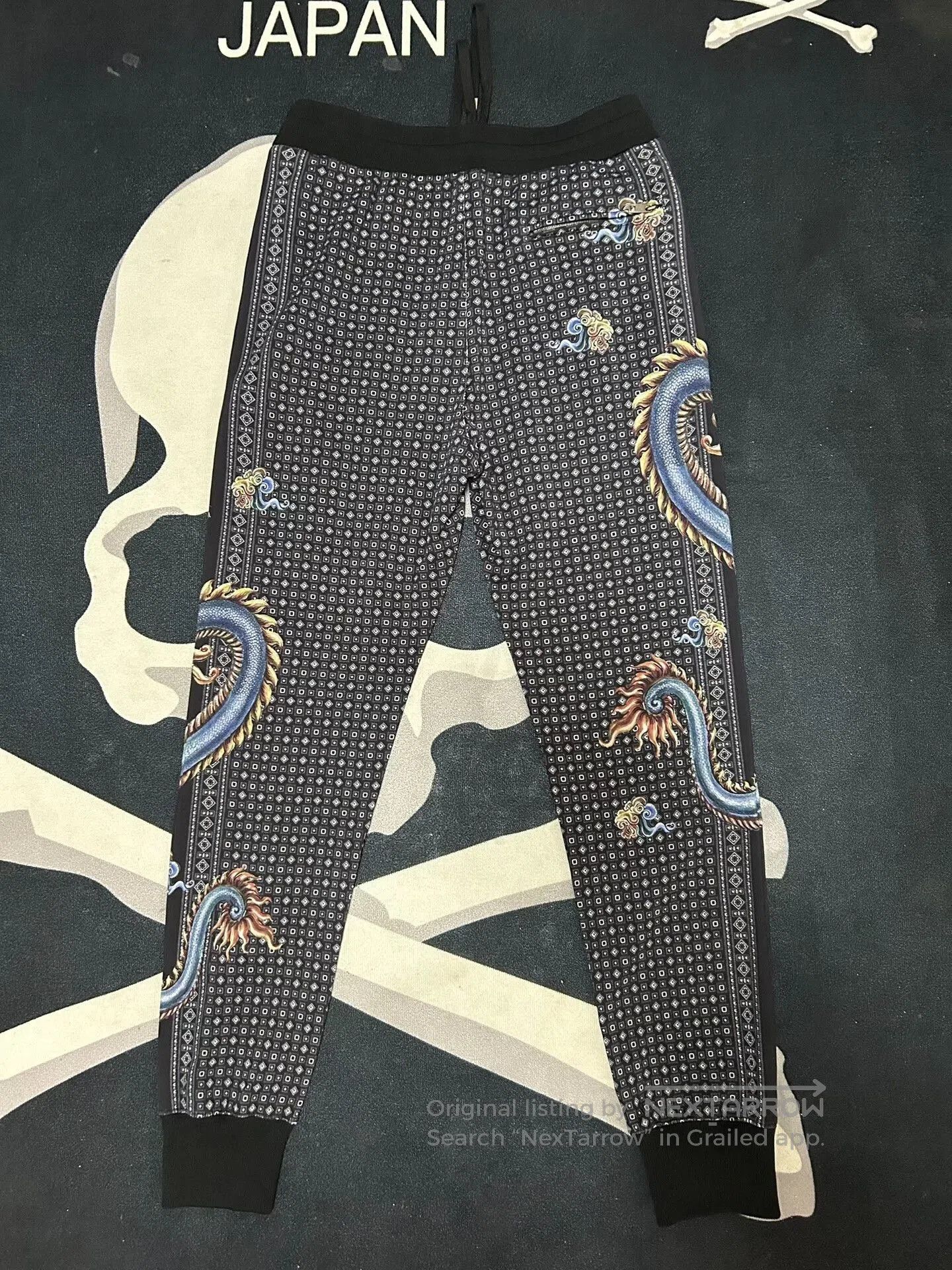 Dolce & Gabbana Dolce & Gabbana Dragon Print Sweatpants. Size US 34 / EU 50 - 4 Thumbnail