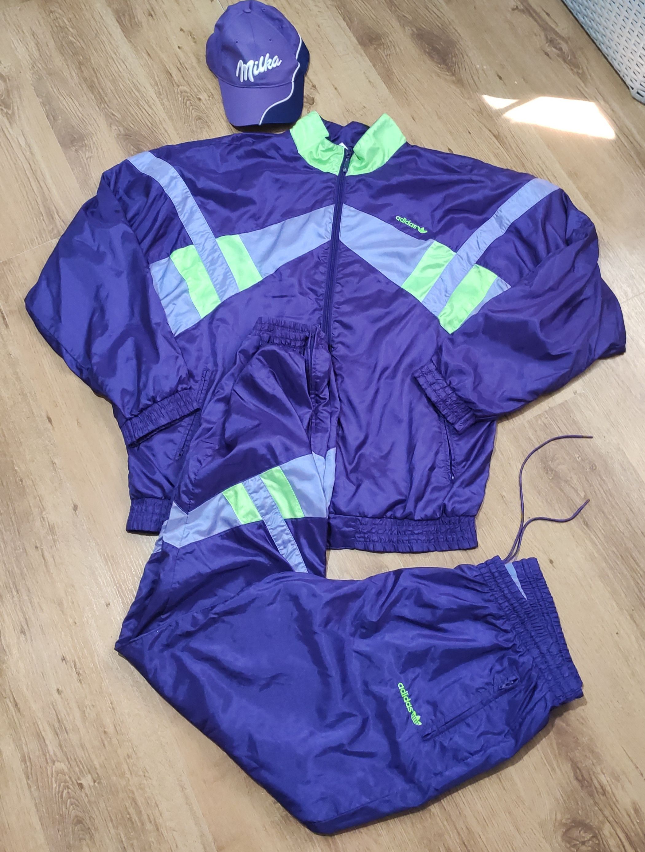 Men's vintage Adidas Originals tracksuit size Large