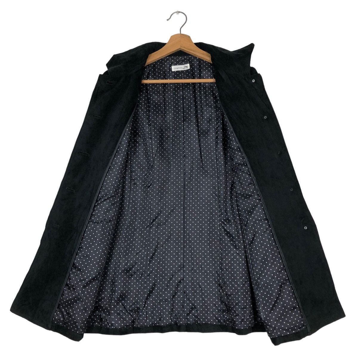 Japanese Brand 🔥 Rich Black - Vintage Long Jacket Longchamp Size US M / EU 48-50 / 2 - 13 Thumbnail