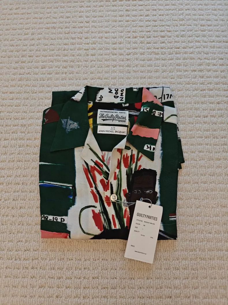 Wacko Maria Wacko Maria BASQUIAT HAWAIIAN SHIRT Basquiat Hawaiian Shir Size US L / EU 52-54 / 3 - 2 Thumbnail