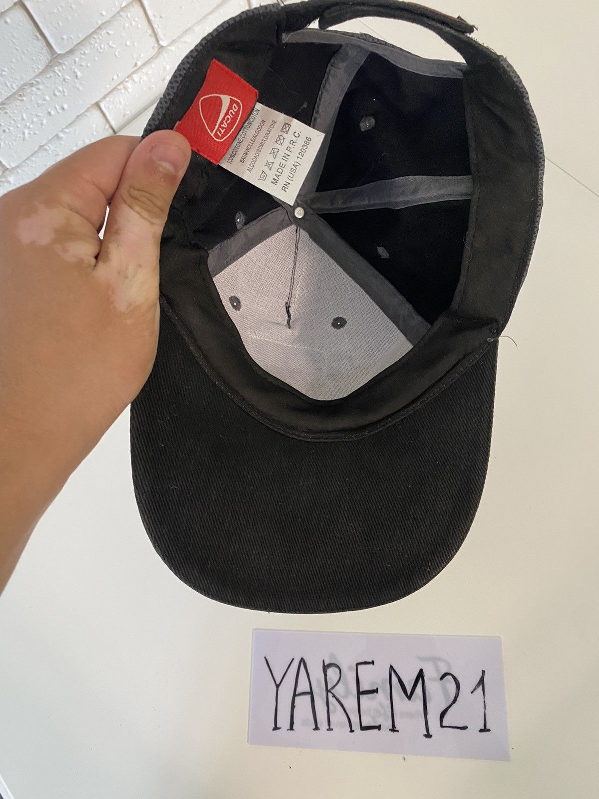 Ducati Ducati vintage racing cap hat Size ONE SIZE - 4 Thumbnail