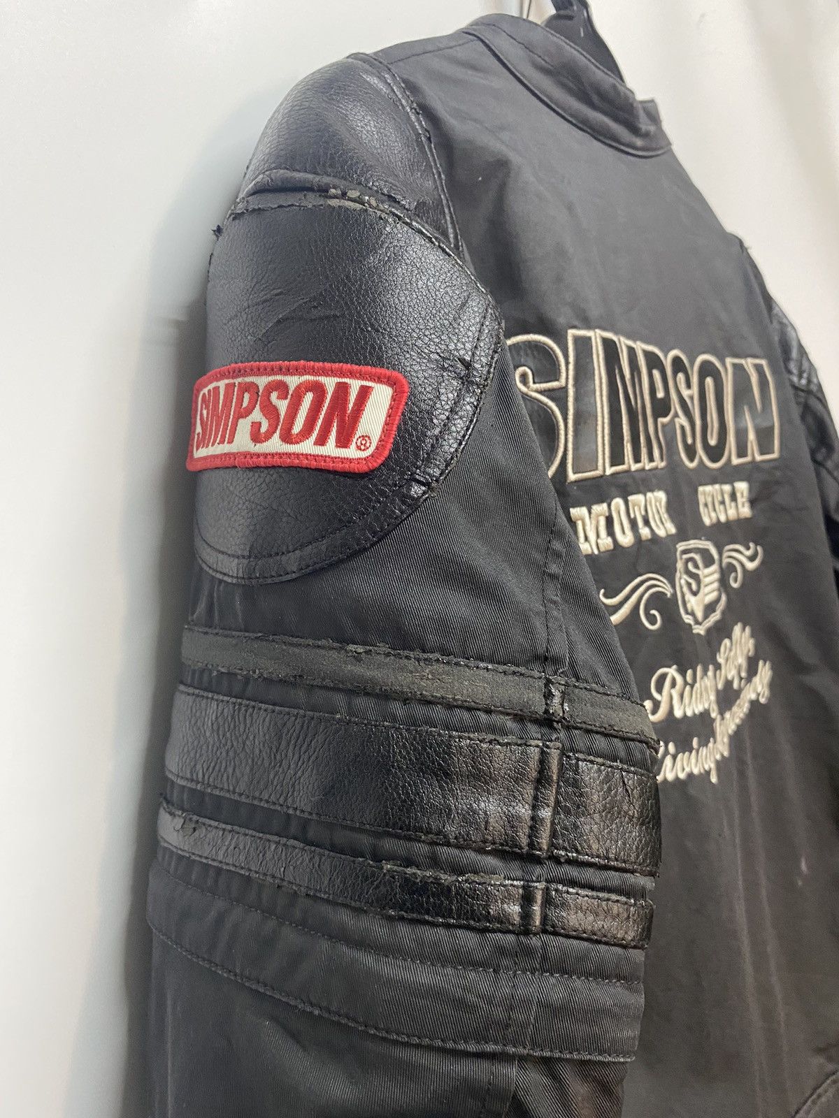 The Simpsons SIMPSON Motorcycle Riders Racer Jacket Patches Size US L / EU 52-54 / 3 - 17 Thumbnail