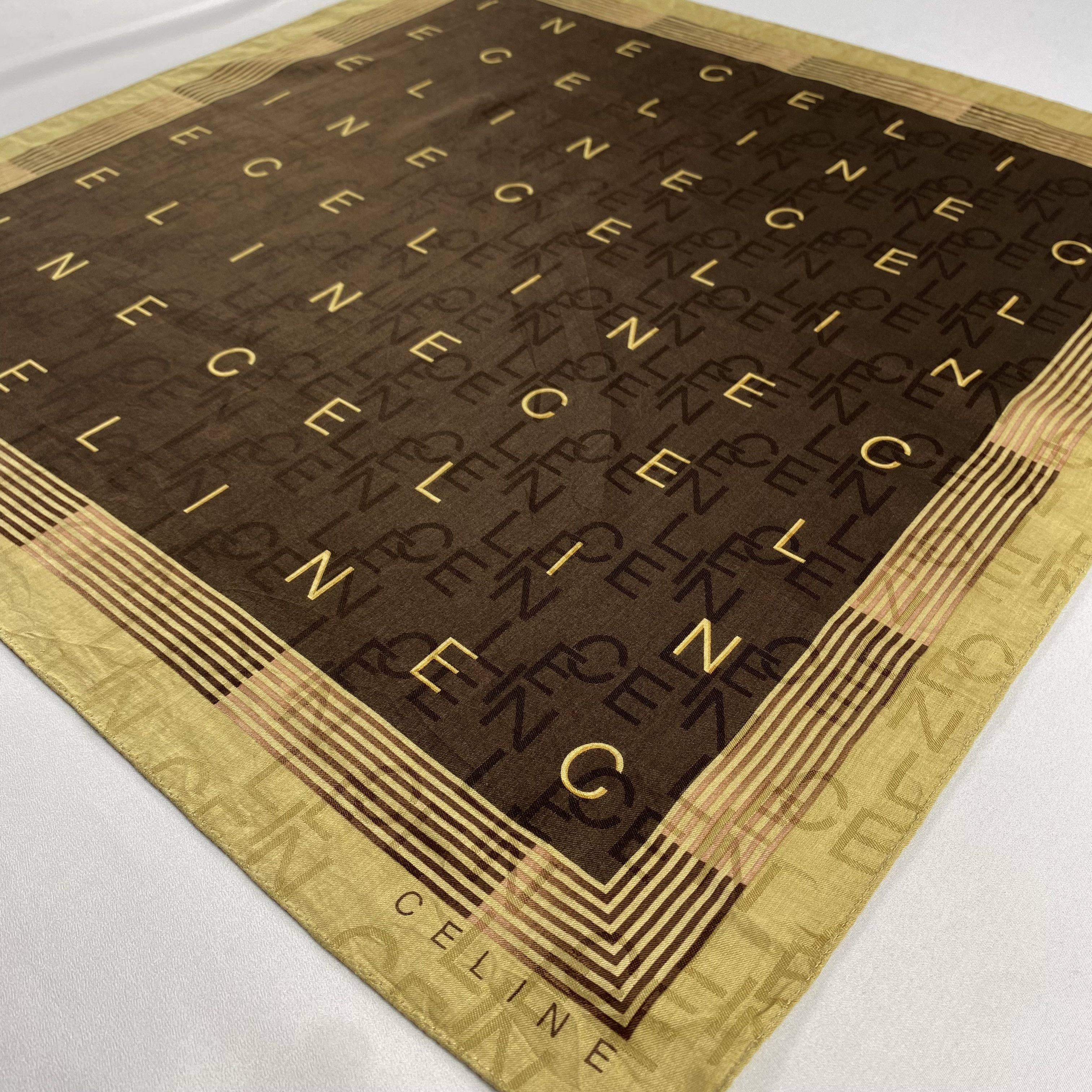 Celine × Vintage Celine Neckerchief / Bandana / Handkerchief-P539 Size ONE SIZE - 2 Thumbnail