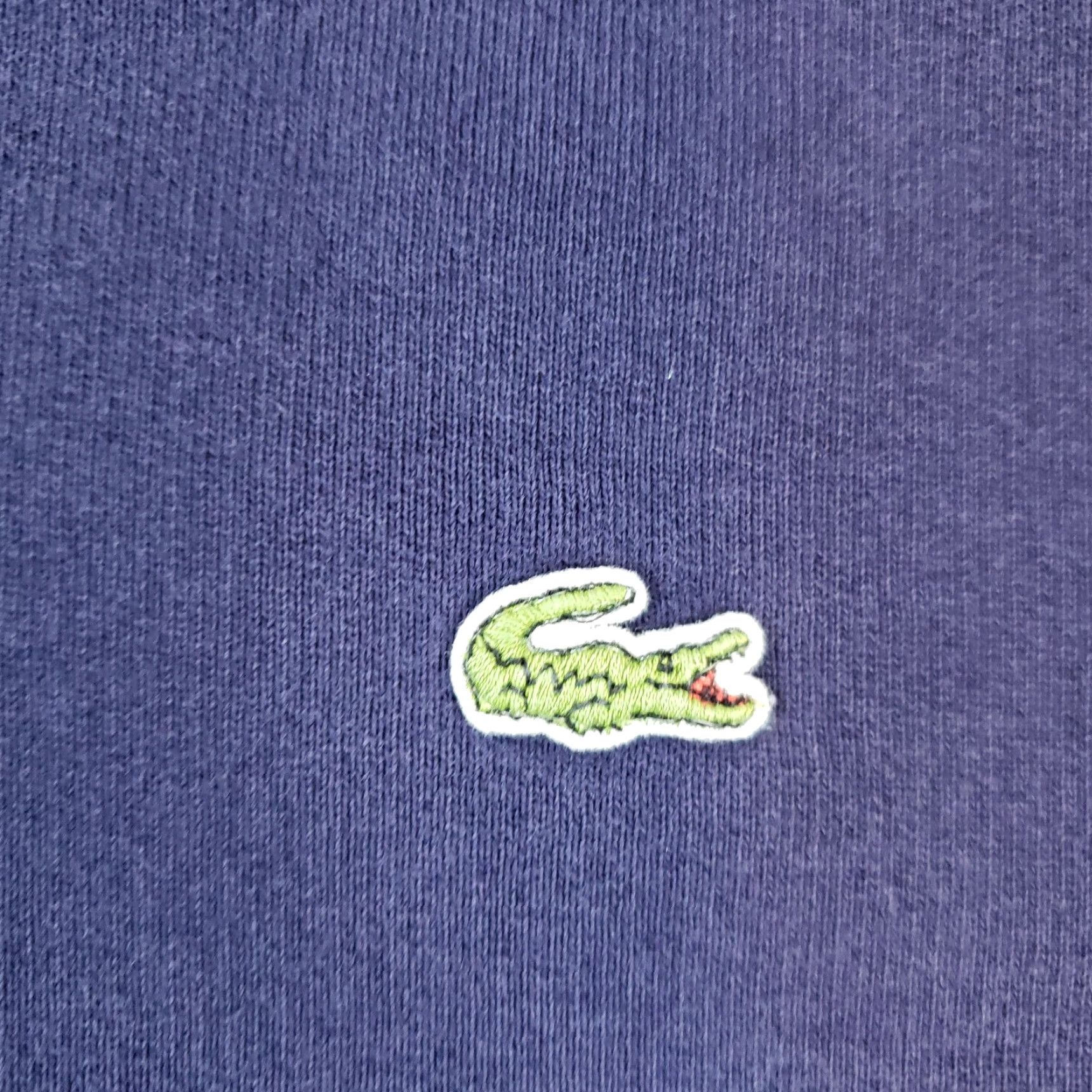 Lacoste Lacoste Blue Hooded Full Zip Sweatshirt Womens Medium Casual Cotton Size S / US 4 / IT 40 - 5 Thumbnail