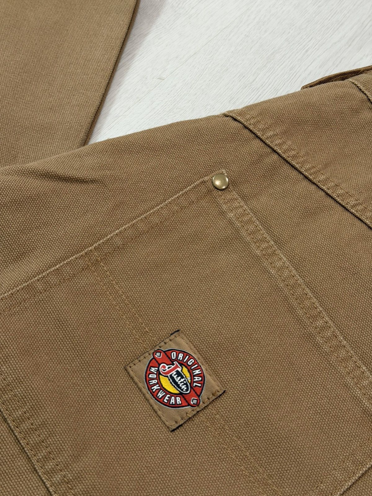 Justin Justin Original Workwear Double Knee Carpenter Pants JX7064 Size US 36 / EU 52 - 11 Thumbnail