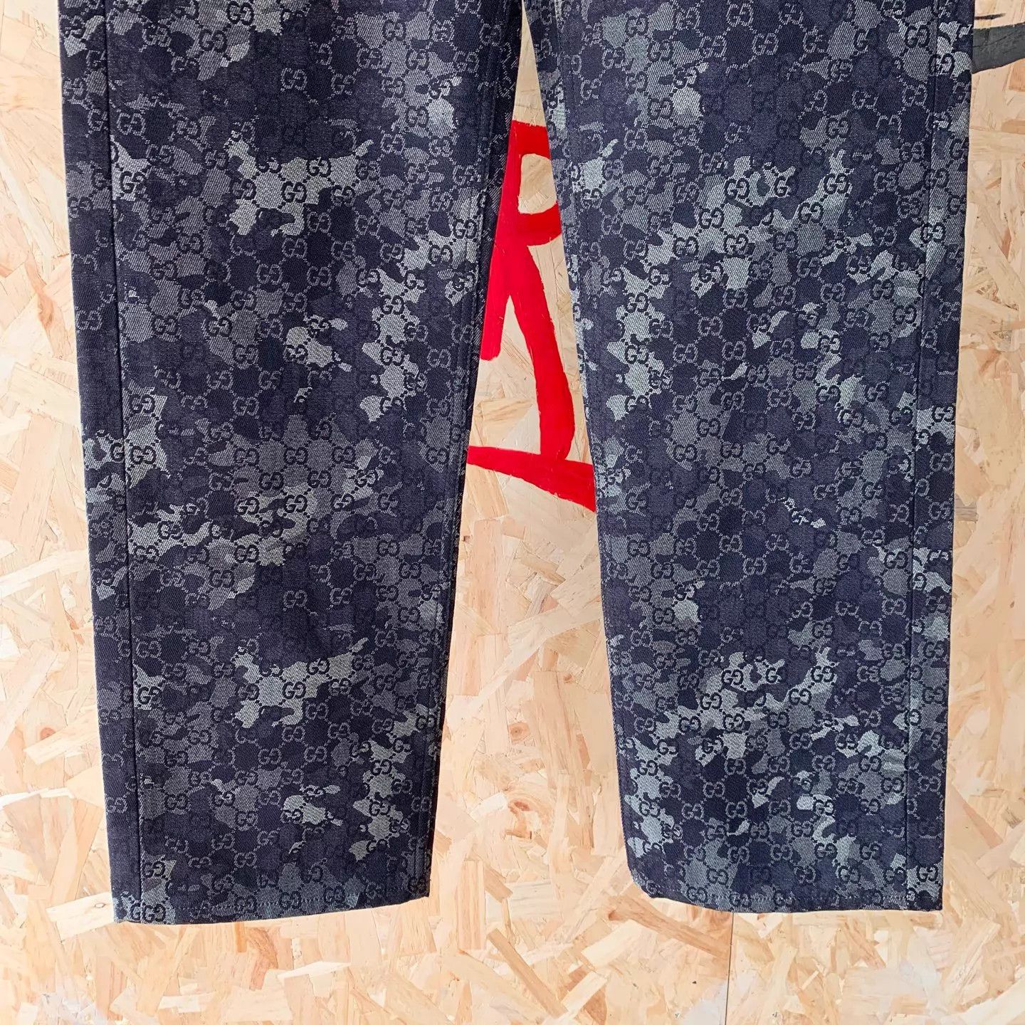 Gucci GUCCI GG Marble 5-Pocket Long Jeans 36 Size US 36 / EU 52 - 4 Thumbnail