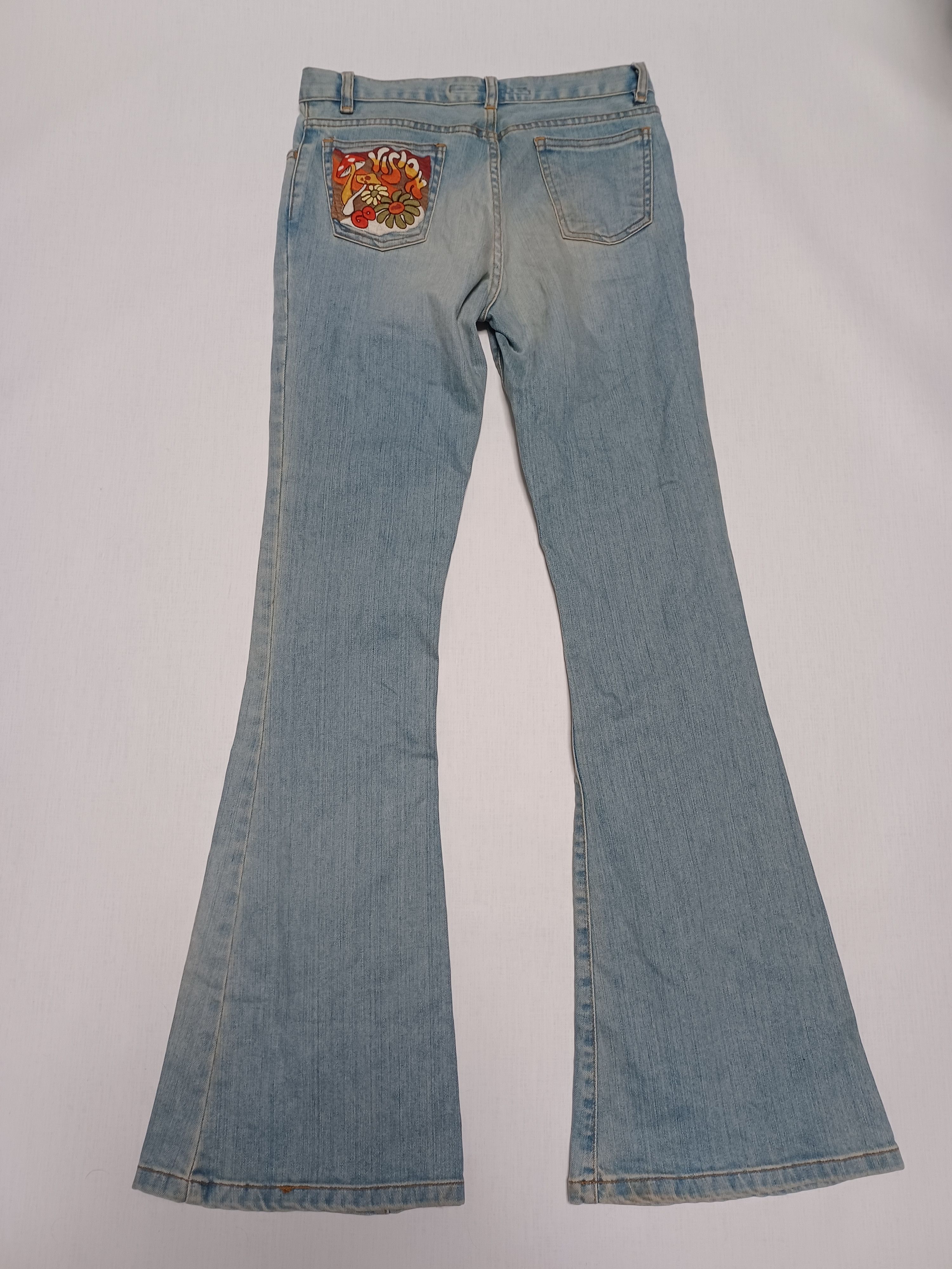 Miss Sixty Miss Sixty lady`s flare jeans denim vintage Size 28" / US 6 / IT 42 - 1 Thumbnail