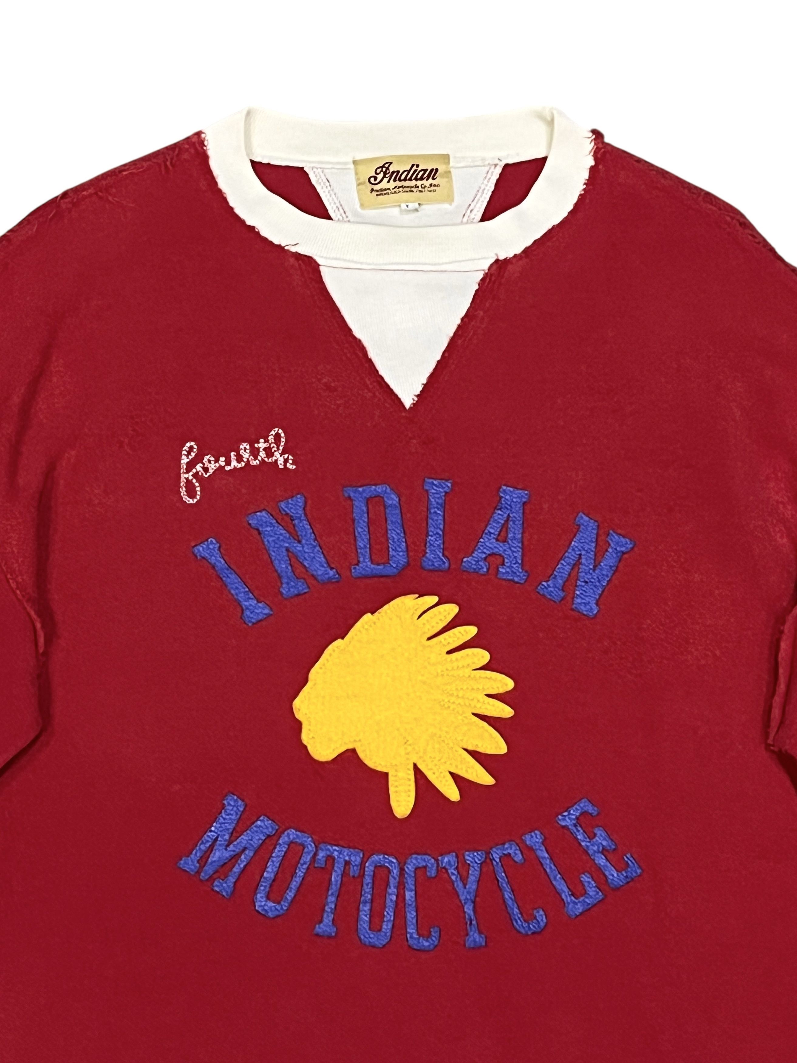 Indian Motorcycle Indian Motocycle Reverse Terry Sweatshirt InsideOut Crewneck Size US M / EU 48-50 / 2 - 1 Thumbnail