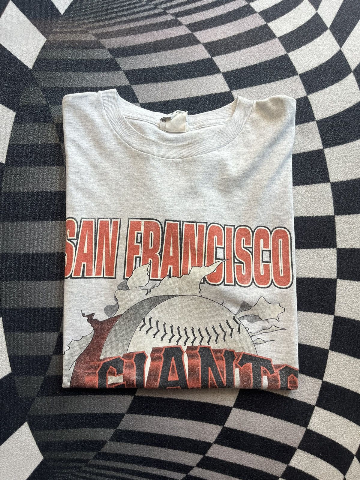 MLB Vintage MLB SAN FRANCISCO GIANTS Nutmeg 90’s Back off Tshirt Size US L / EU 52-54 / 3 - 1 Thumbnail