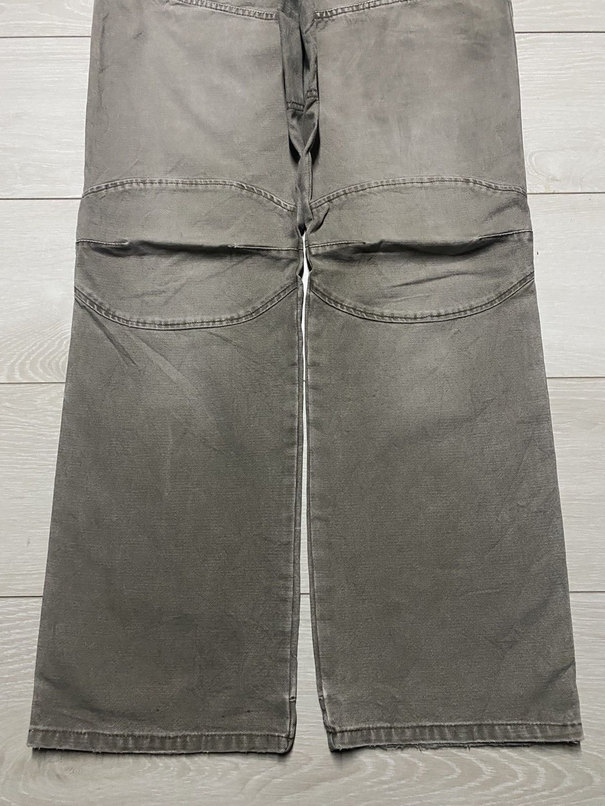 Japanese Brand Vintage Kiss Mark Japan Double Knee Loose Baggy Jeans Size US 30 / EU 46 - 5 Thumbnail