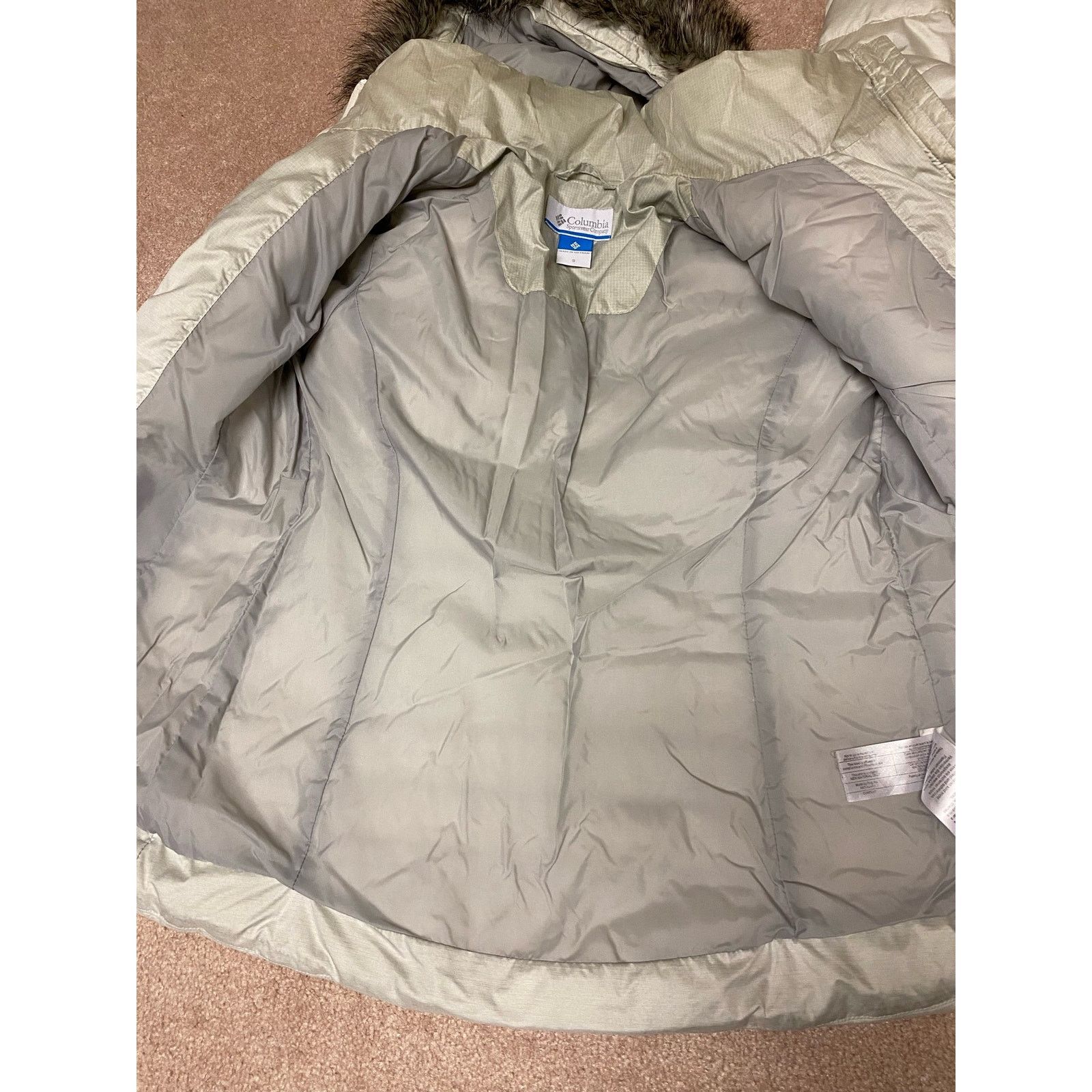 Columbia COLUMBIA WOMEN'S MERCURY MAVEN DOWN JACKET Cream SMALL Size S / US 4 / IT 40 - 18 Thumbnail