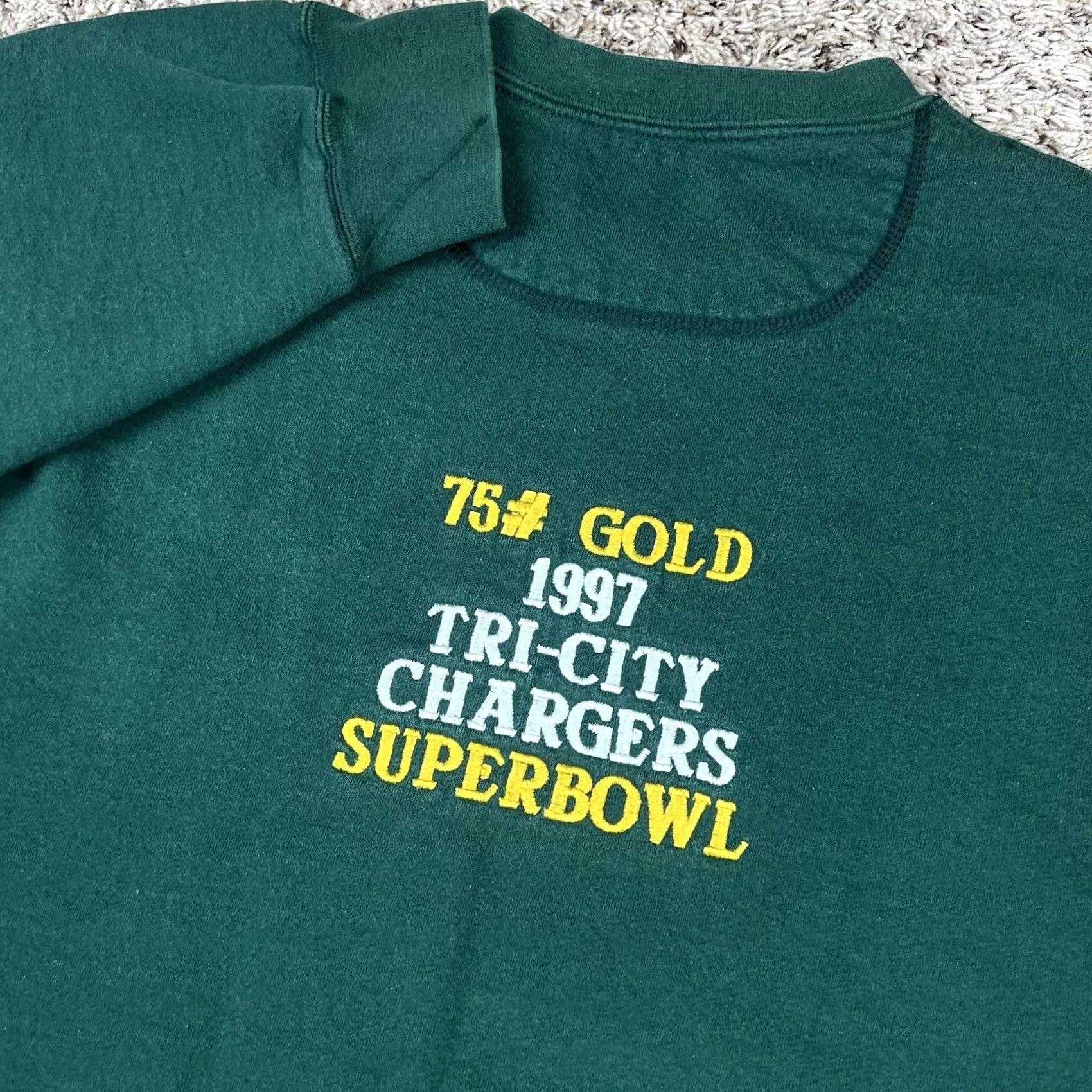Coach VINTAGE 90s Embroidered Coach Cooper 1997 Crewneck Sweatshirt Large LT Green Unisex Adults Shirts Sweatshirt Mens Womens Size US L / EU 52-54 / 3 - 5 Thumbnail