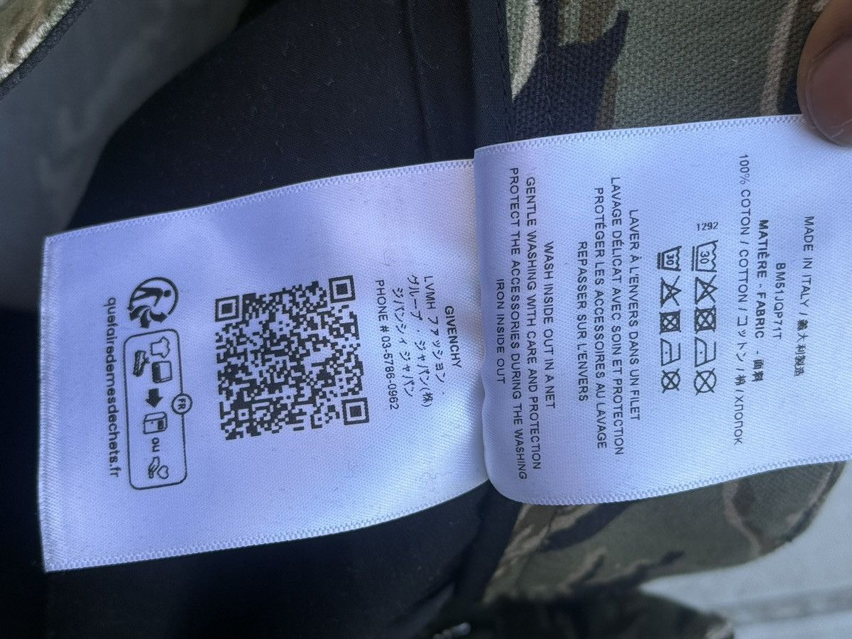Givenchy Givenchy Tiger Camo Cargo Pants Size US 36 / EU 52 - 16 Thumbnail