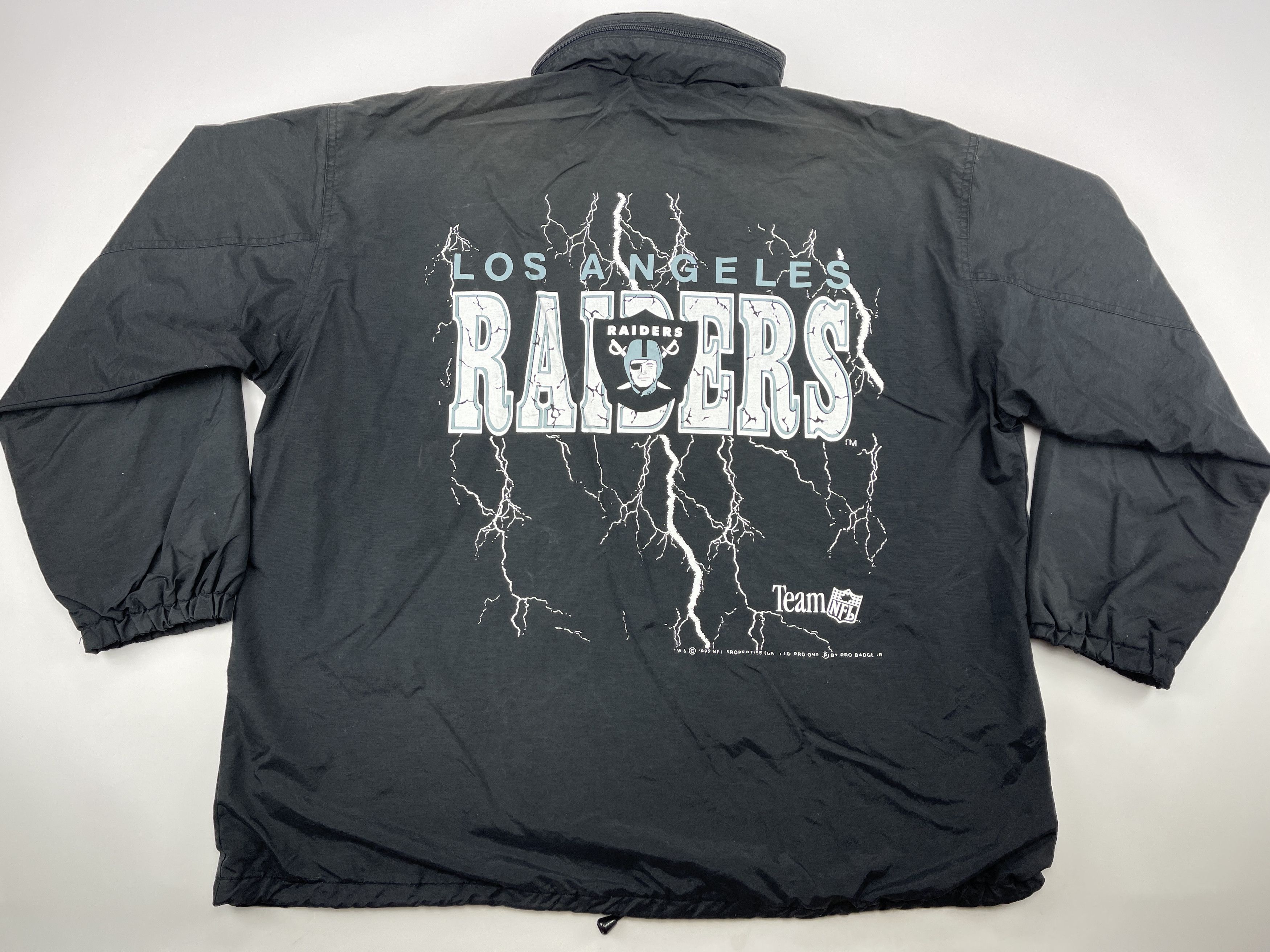 NFL Los Angeles Raiders jacket vintage bomber Oakland Raiders L Size US L / EU 52-54 / 3 - 7 Thumbnail
