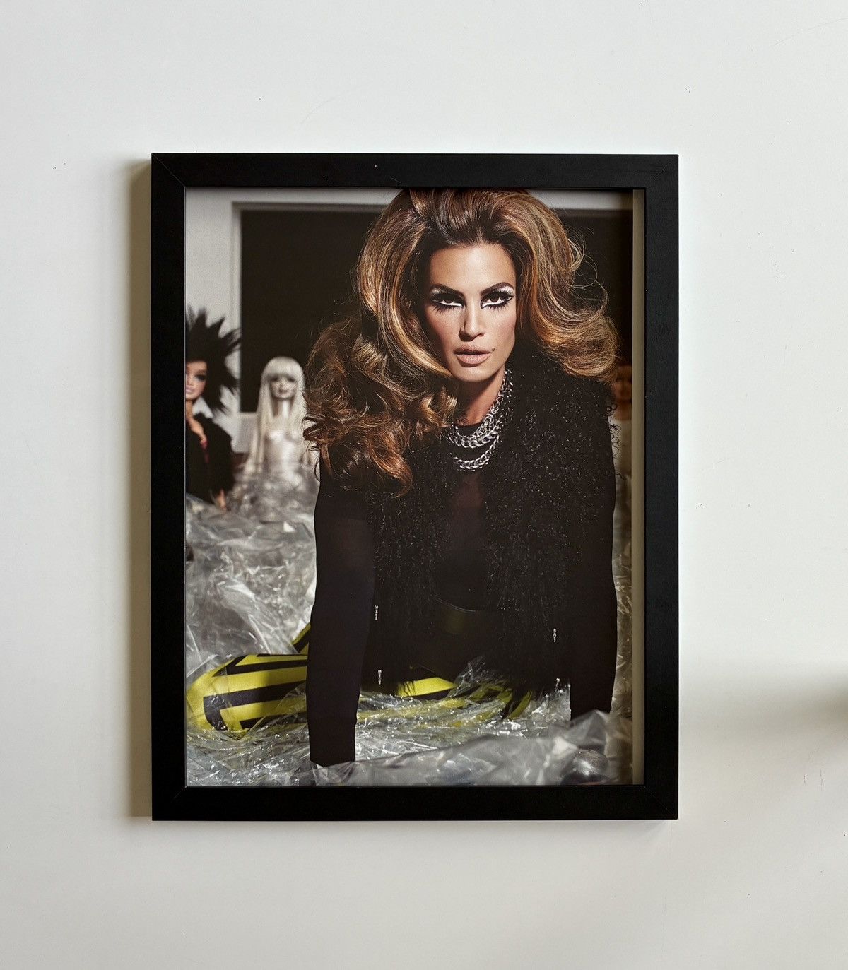 Chrome Hearts Chrome Hearts Cindy Crawford photo Poster framed 9x11 Size ONE SIZE - 1 Thumbnail
