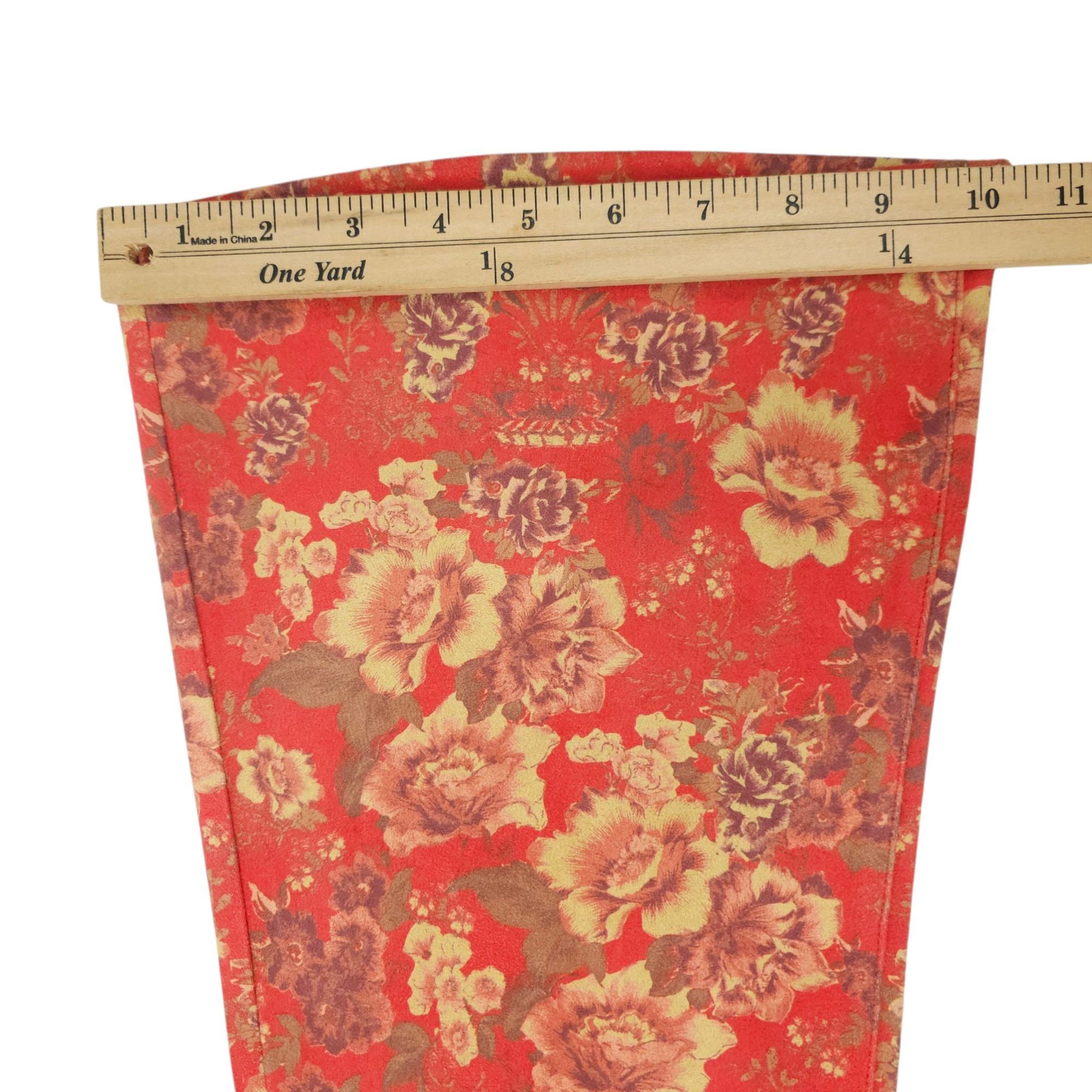 Free People We The Free People House Party Printed Pants Womens 27 Vegan Size 28" / US 6 / IT 42 - 6 Thumbnail