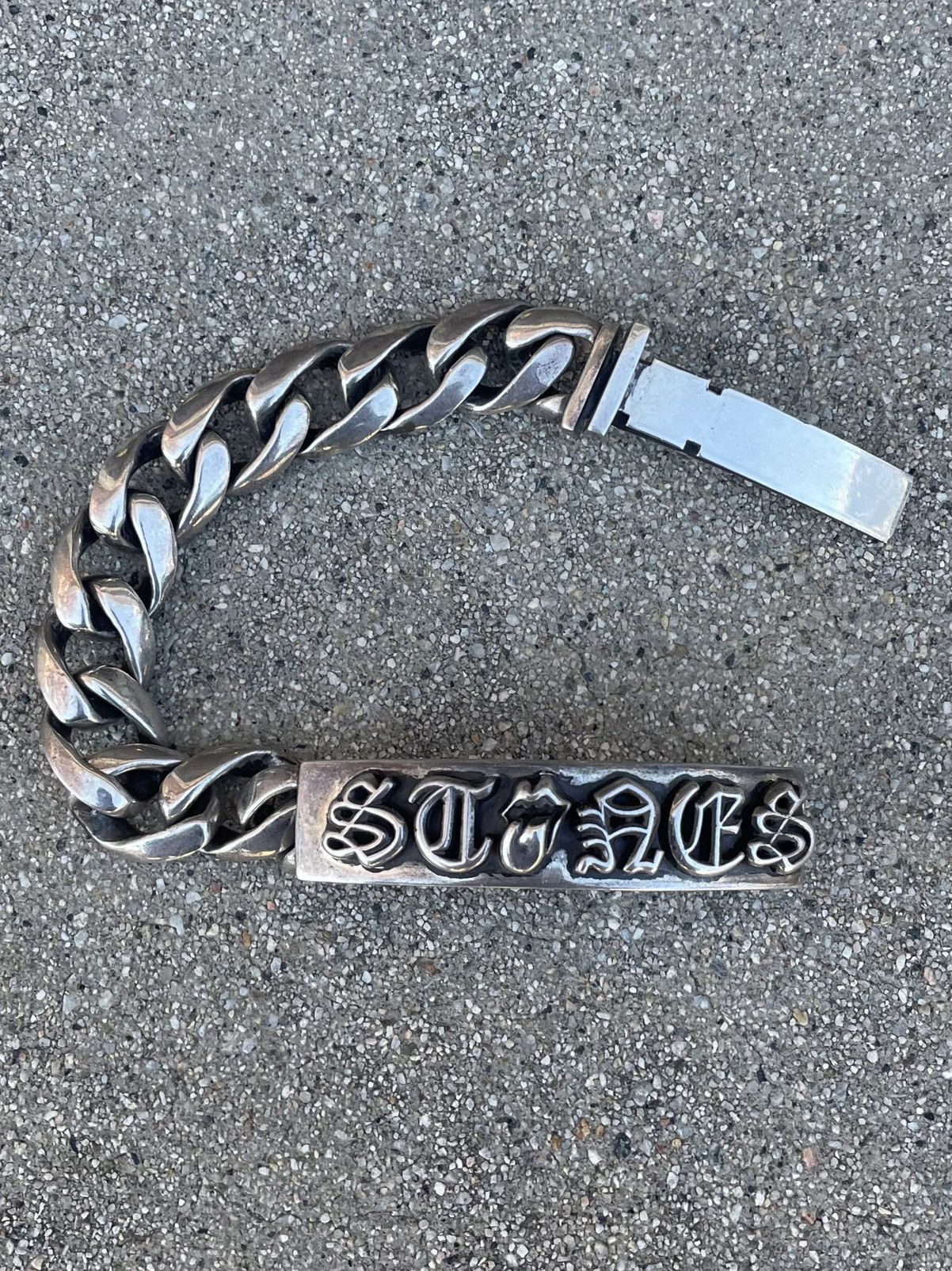 Chrome Hearts Chrome Hearts Rolling Stones Chain Bracelet Size ONE SIZE - 1 Thumbnail