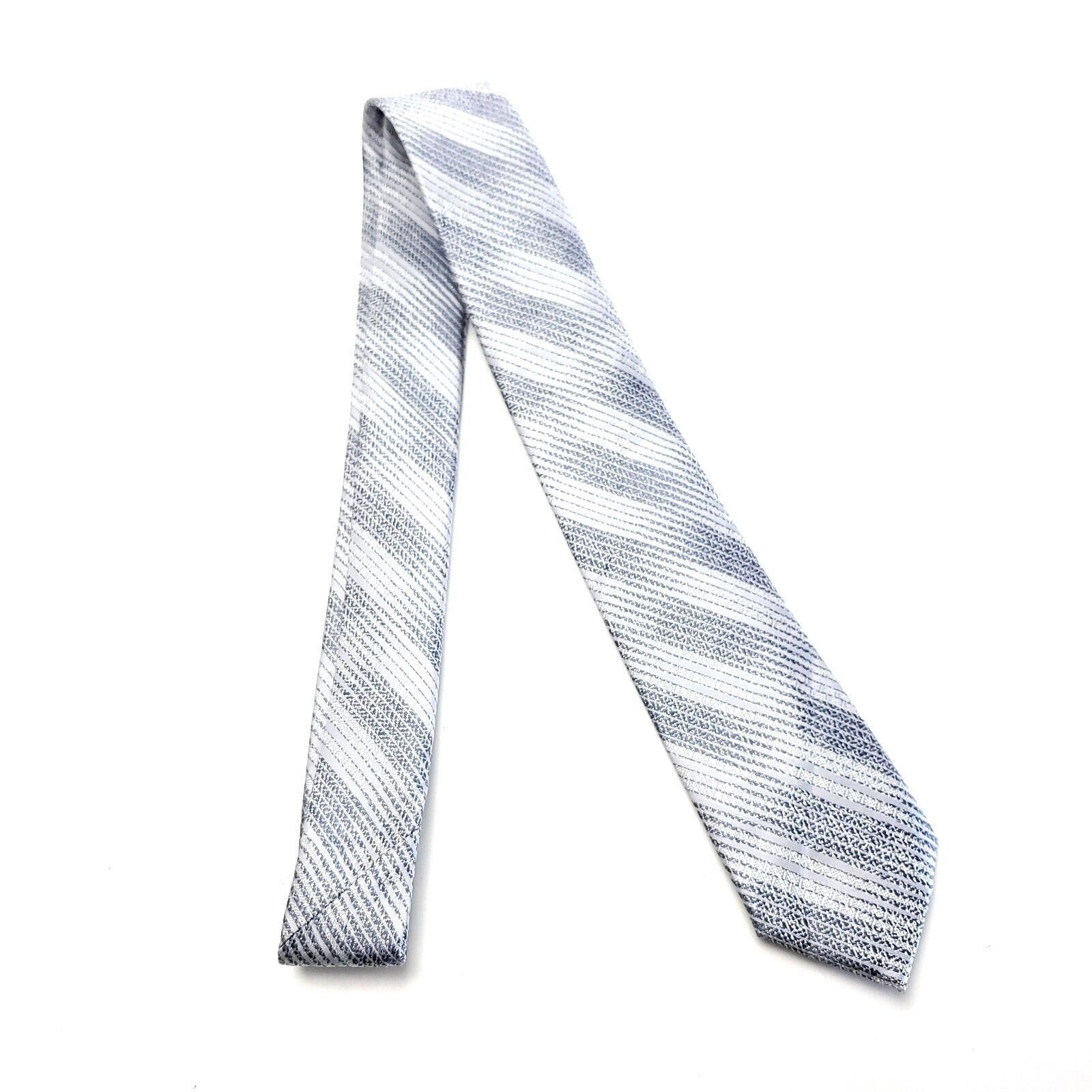 Stacy Adams Stacy Adams Microfiber Gray Striped Gradient Skinny Size ONE SIZE - 6 Thumbnail