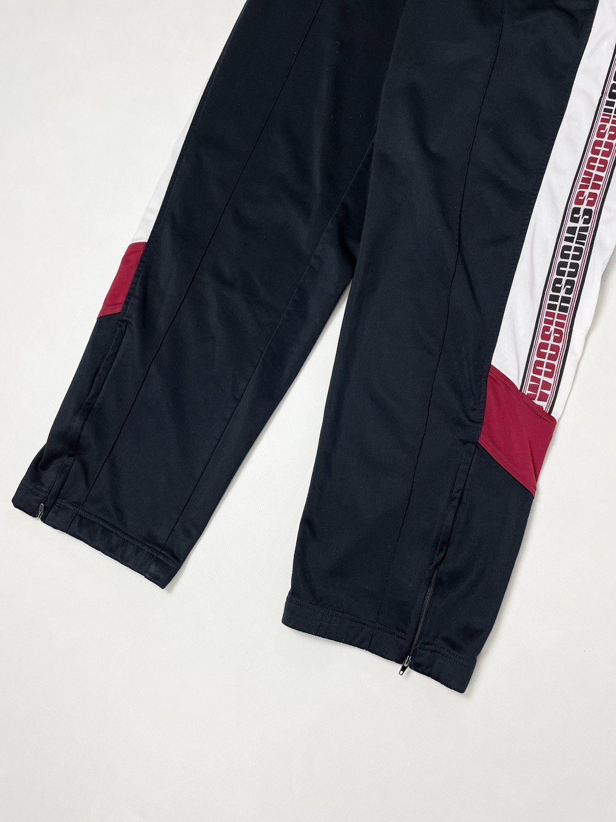 Nike Nike 🧨 vintage lampass swoosh black nylon sports pants Size US 36 / EU 52 - 3 Thumbnail