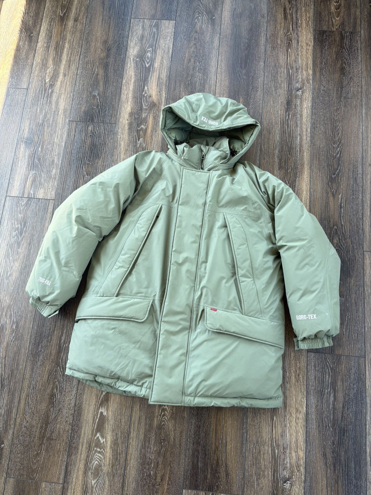 Marmot × Supreme Supreme Uptown Down 700 Fill Parka Jacket Medium 
