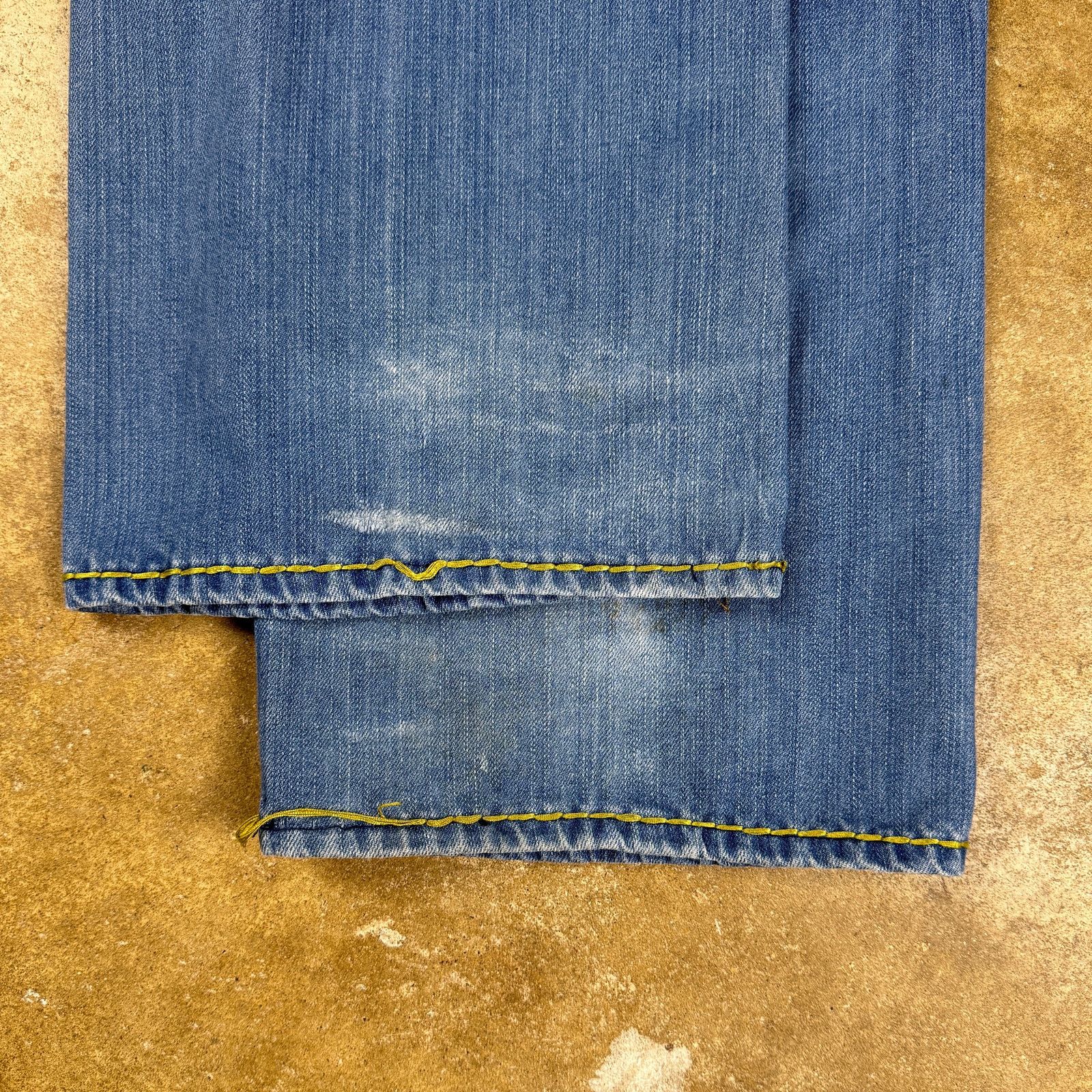 True Religion True Religion Jeans Men’s 40 Rainbow Stitch Straight Leg Size US 39 - 11 Thumbnail