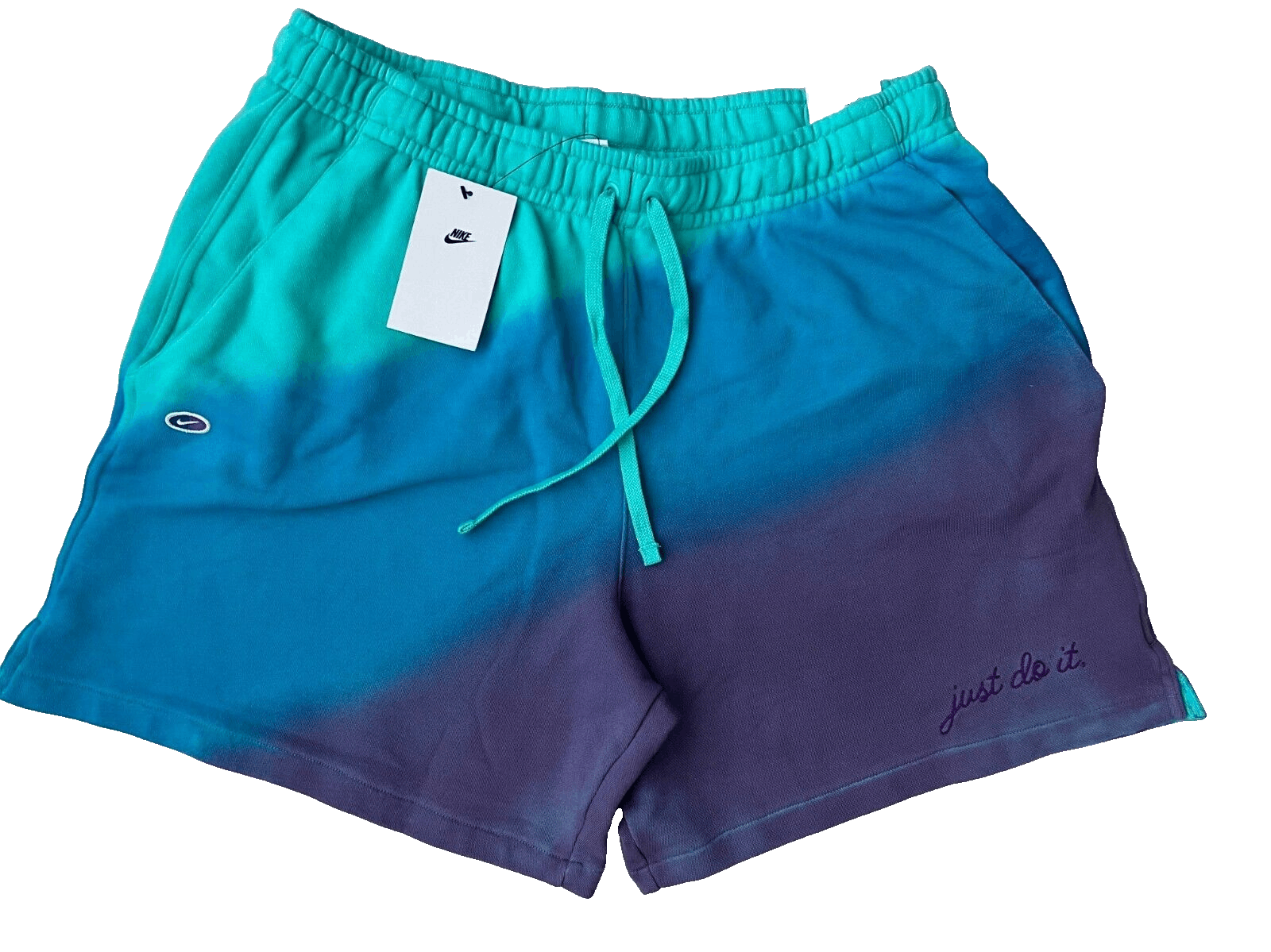 Nike Nike FQ6146-445 Sportswear Club French Terry Shorts ( L ) Size US 34 / EU 50 - 2 Thumbnail