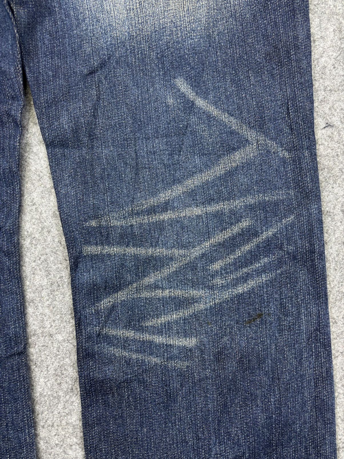 Japanese Brand 💥Denim Archival💥Buden Japanese Scripture Unique Denim F816 Size US 32 / EU 48 - 14 Thumbnail