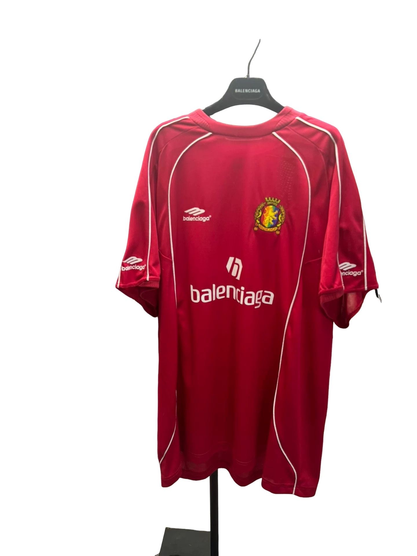 Balenciaga Balenciaga 3B Sports Icon Lion Soccer Jersey Size M Size US M / EU 48-50 / 2 - 1 Thumbnail