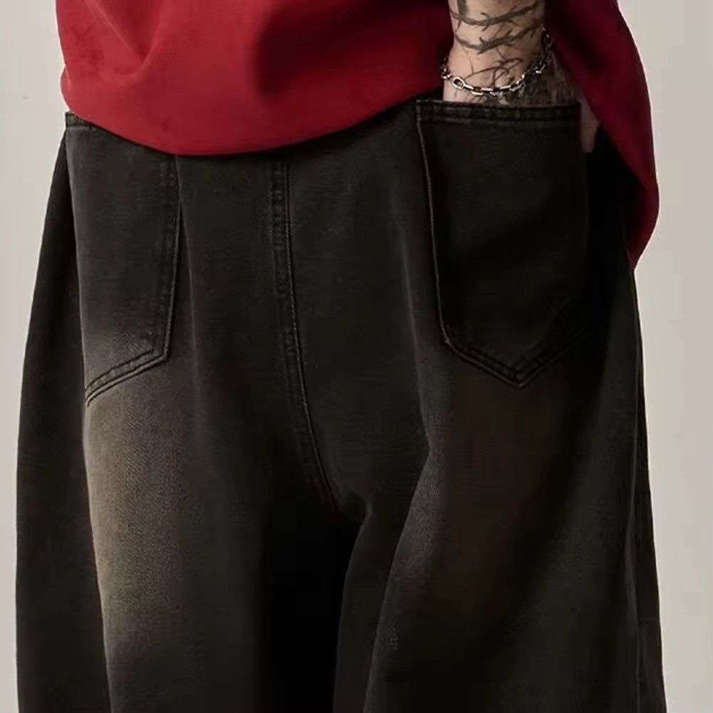 Japanese Brand Elastic Waist Oversize Wide Leg Trousers Size US 32 / EU 48 - 5 Thumbnail