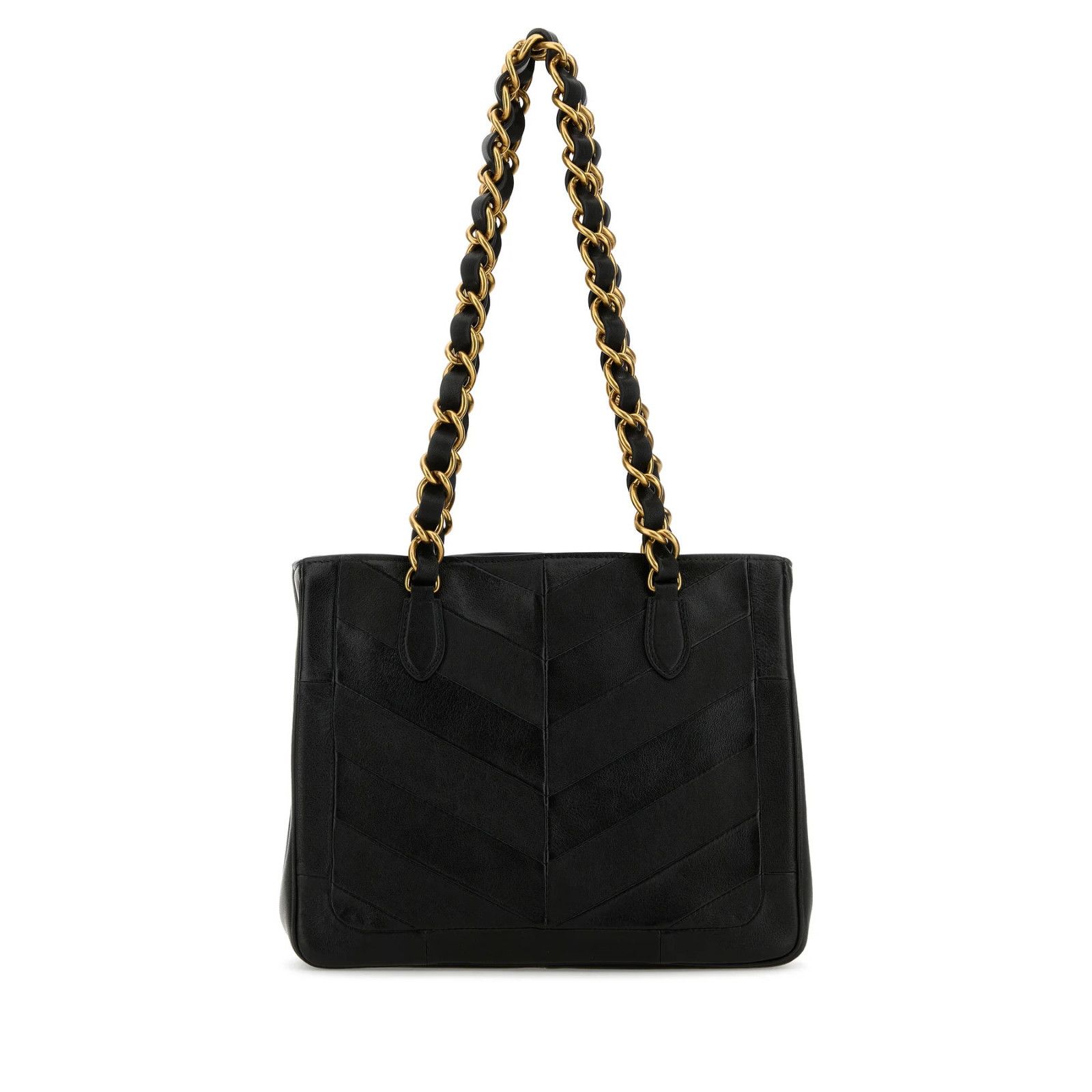 Valentino VALENTINO GARAVANI LaSeine Small Black Leather Shopping Tote Size ONE SIZE - 3 Thumbnail