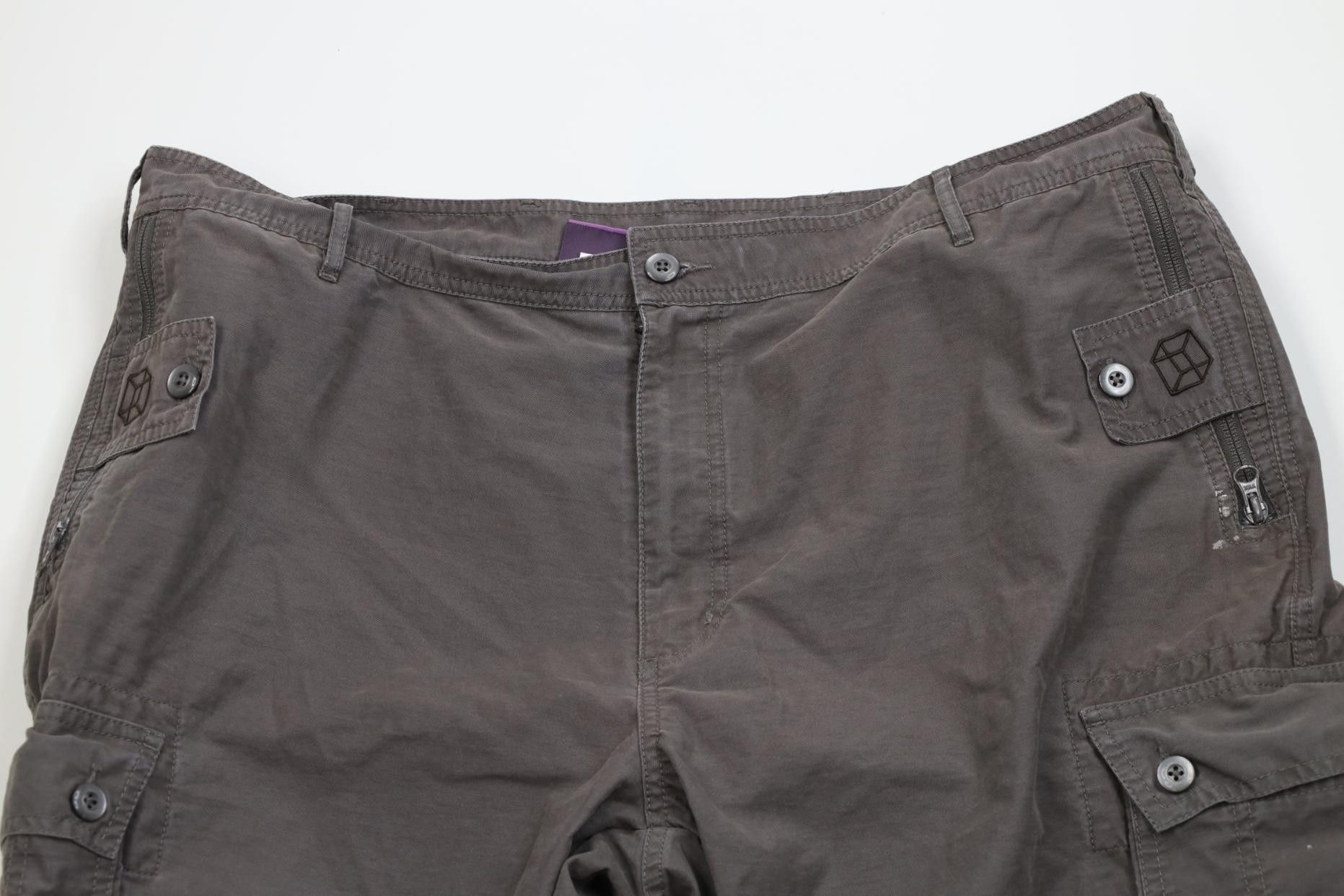 Vintage Clothing Arts Adventure Traveler Wide Leg Cargo Pants Gray Size US 42 / EU 58 - 2 Thumbnail