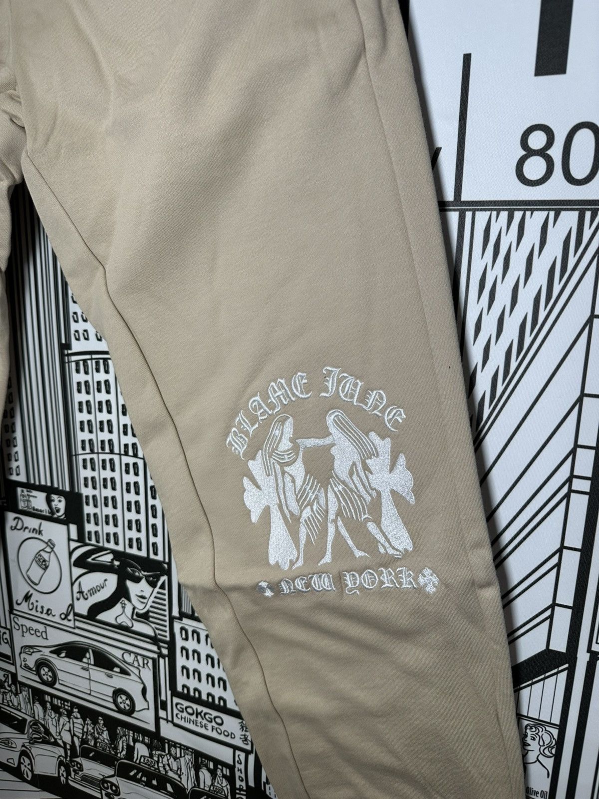 Other Blame June & Co. Gemini Sweatpants 2XL Natural Size US 38 / EU 54 - 5 Thumbnail