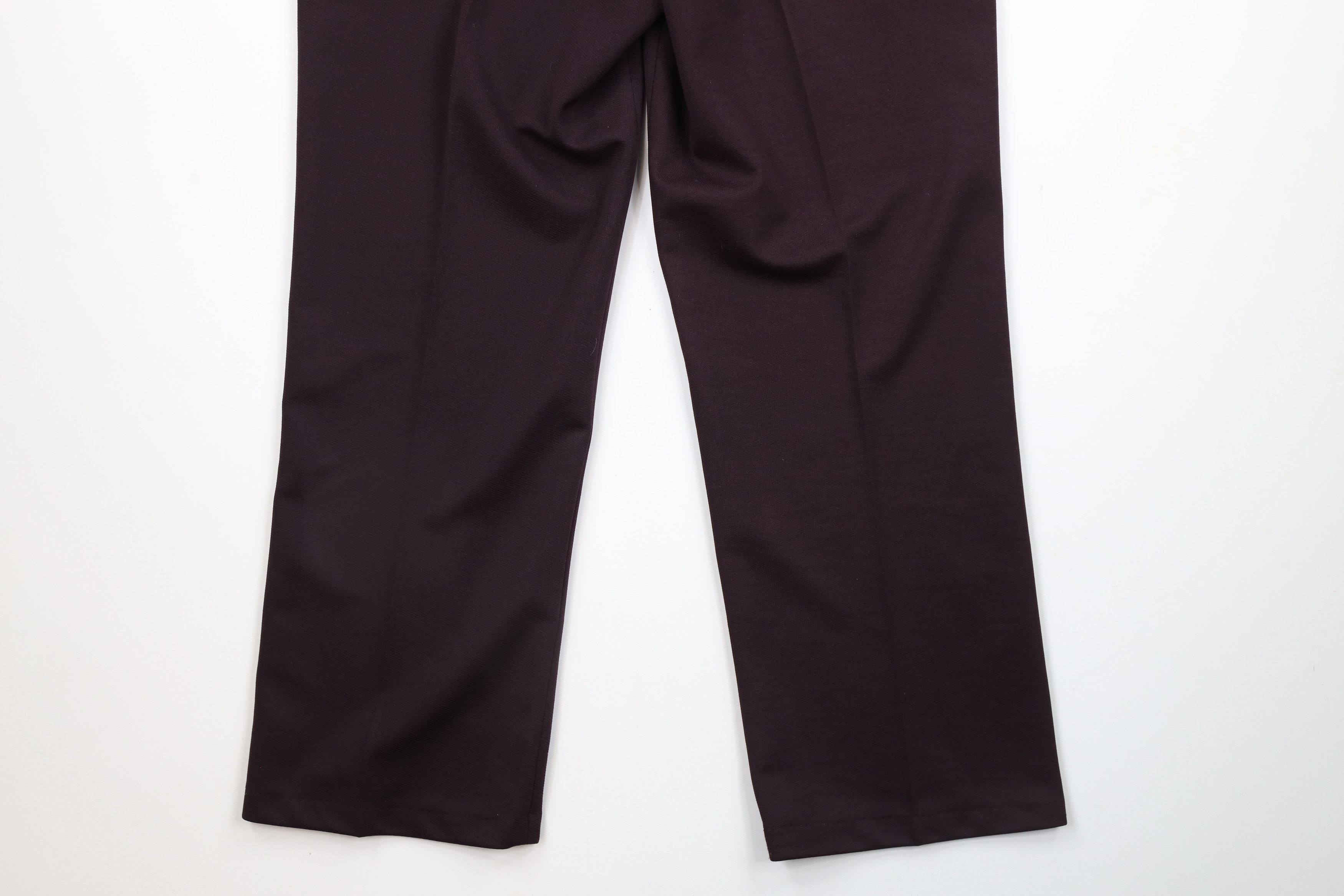 Vintage Vintage 70s Bell Bottoms Chino Pants Eggplant Purple USA Size US 34 / EU 50 - 10 Thumbnail