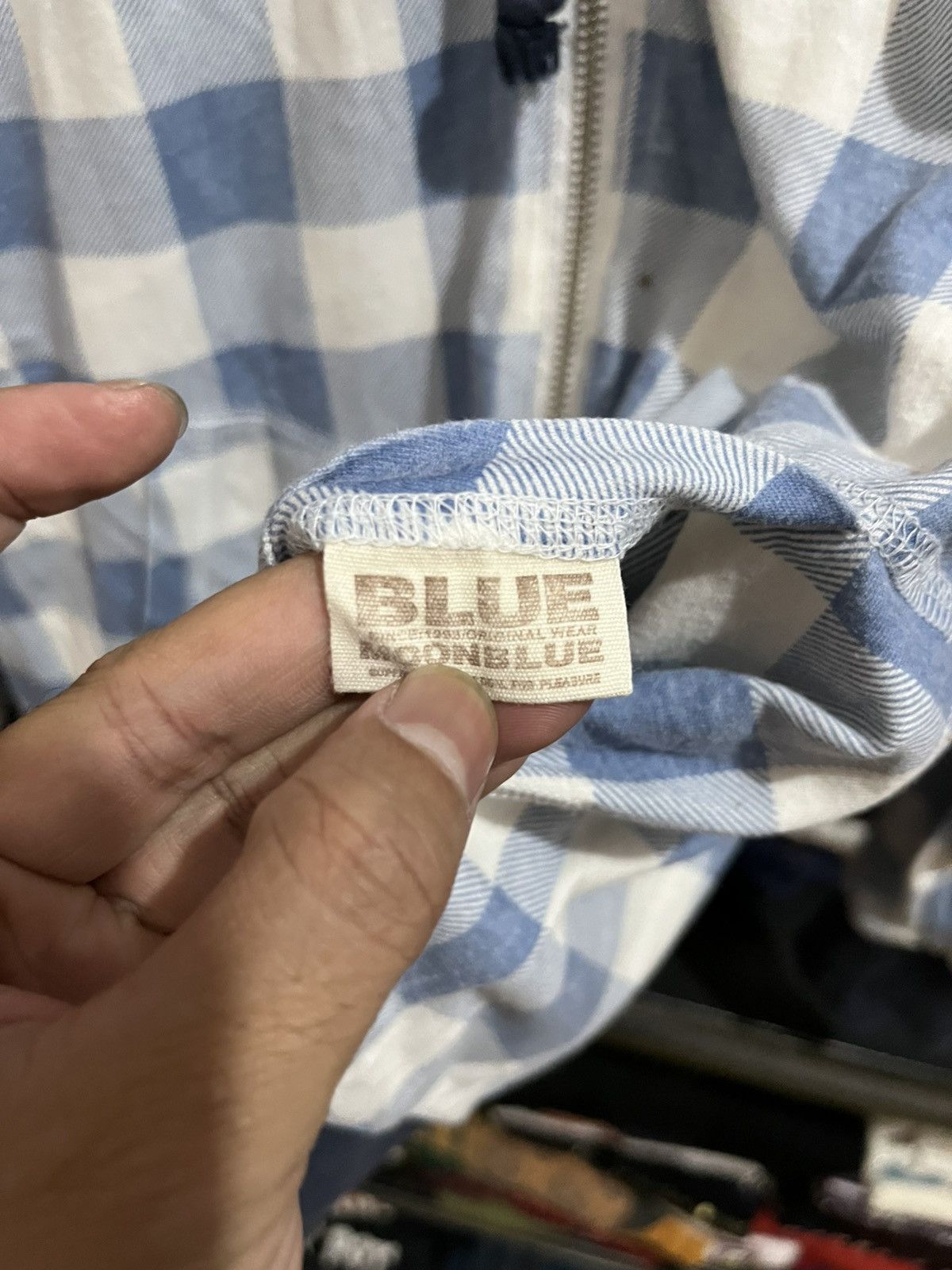 Japanese Brand Blue moon blue reversible Size US M / EU 48-50 / 2 - 6 Thumbnail