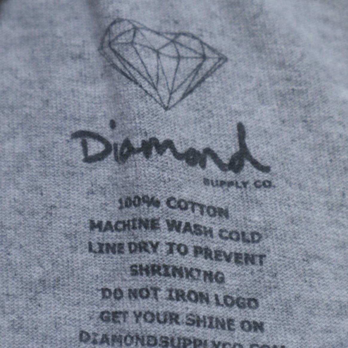 Diamond Supply Co. Diamond Supply Shirt Men L Gray Mallard Duck Solid T-Shirt Size US L / EU 52-54 / 3 - 5 Thumbnail