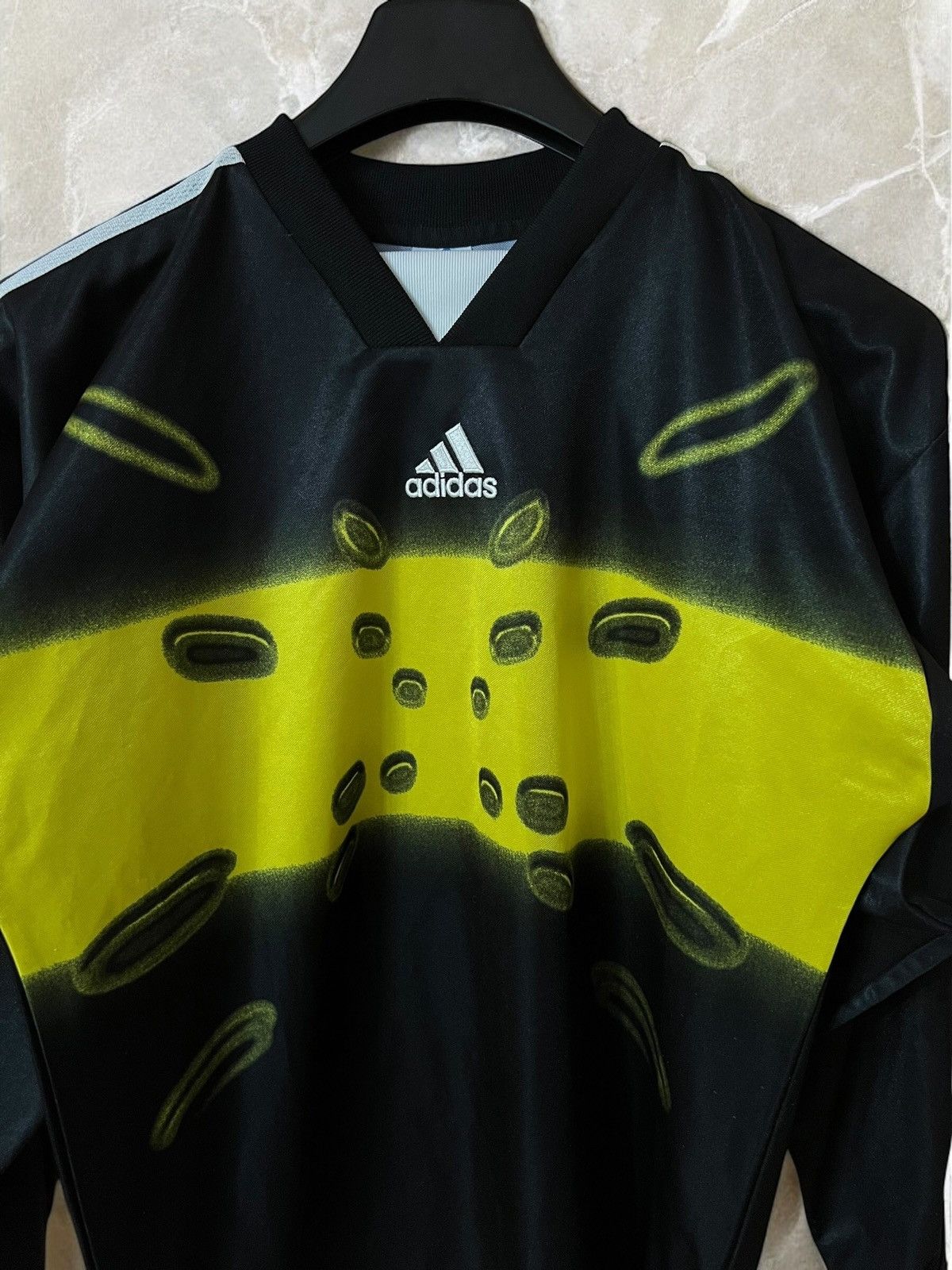 Adidas × Vintage ADIDAS VINTAGE 90s SOCCER JERSEY TEE T SHIRT RETRO Size US M / EU 48-50 / 2 - 4 Thumbnail
