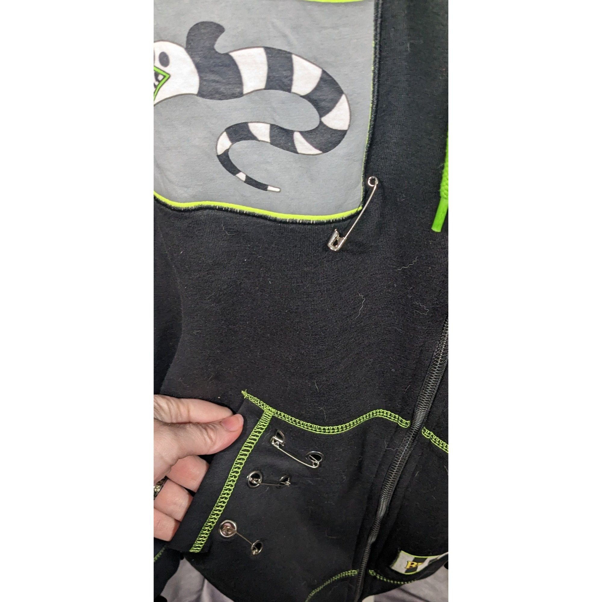 Other Beetlejuice Full Zip Hoodie Size XL / US 12-14 / IT 48-50 - 7 Thumbnail