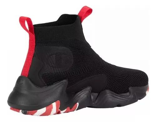 Christian Louboutin o1s1wg110924 Spike-sock Flat Sneaker in Black Size US 10 / EU 43 - 5 Thumbnail