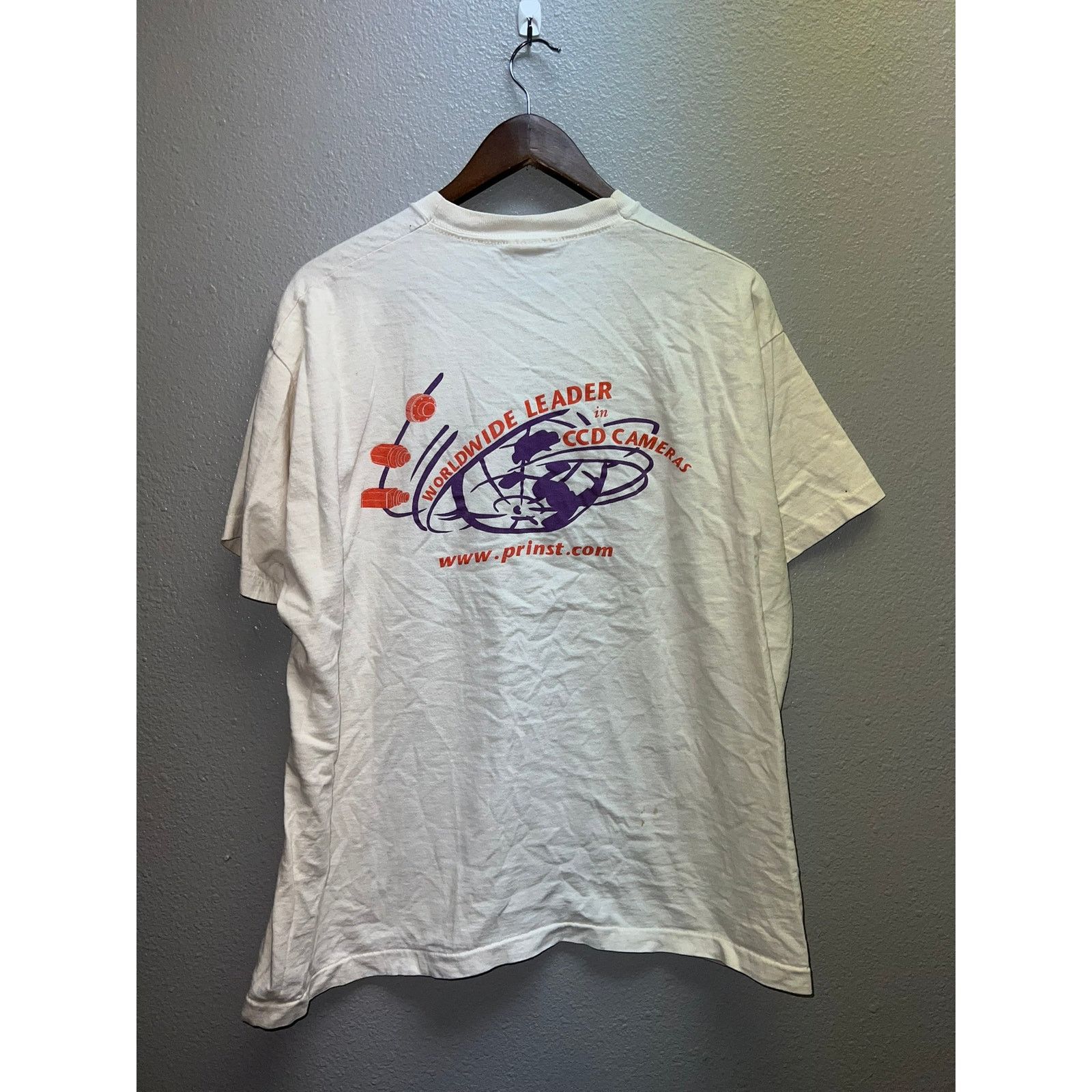 Fruit Of The Loom Vintage Princeton Shirt Instruments Inc CCD Camera Tee XL Size US XL / EU 56 / 4 - 6 Thumbnail
