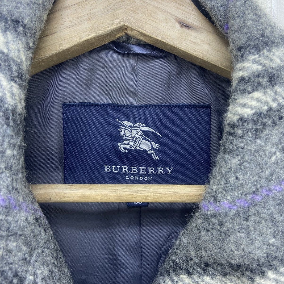 Burberry Burberry London Nova Check Shaw Collar Wool Overcoat Size XS / US 0-2 / IT 36-38 - 17 Thumbnail