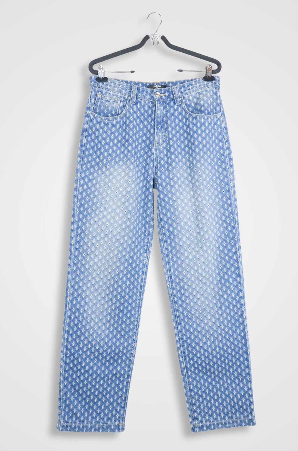 Jaded London Jaded London Perforated Distressed Denim Jeans W30 L32 Size US 30 / EU 46 - 1 Thumbnail