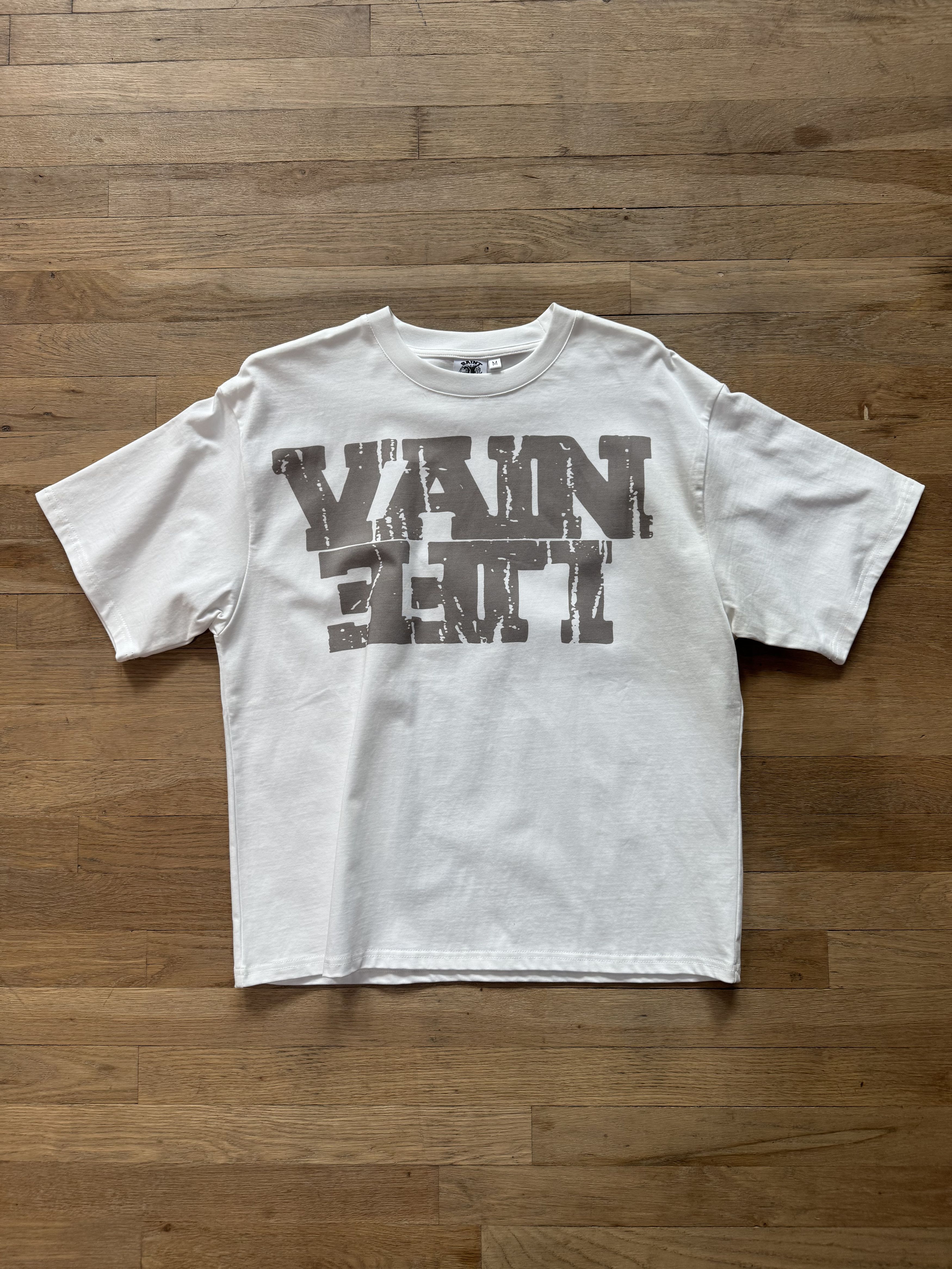 SAINT VANITY VAIN LIFE TEE WHITE