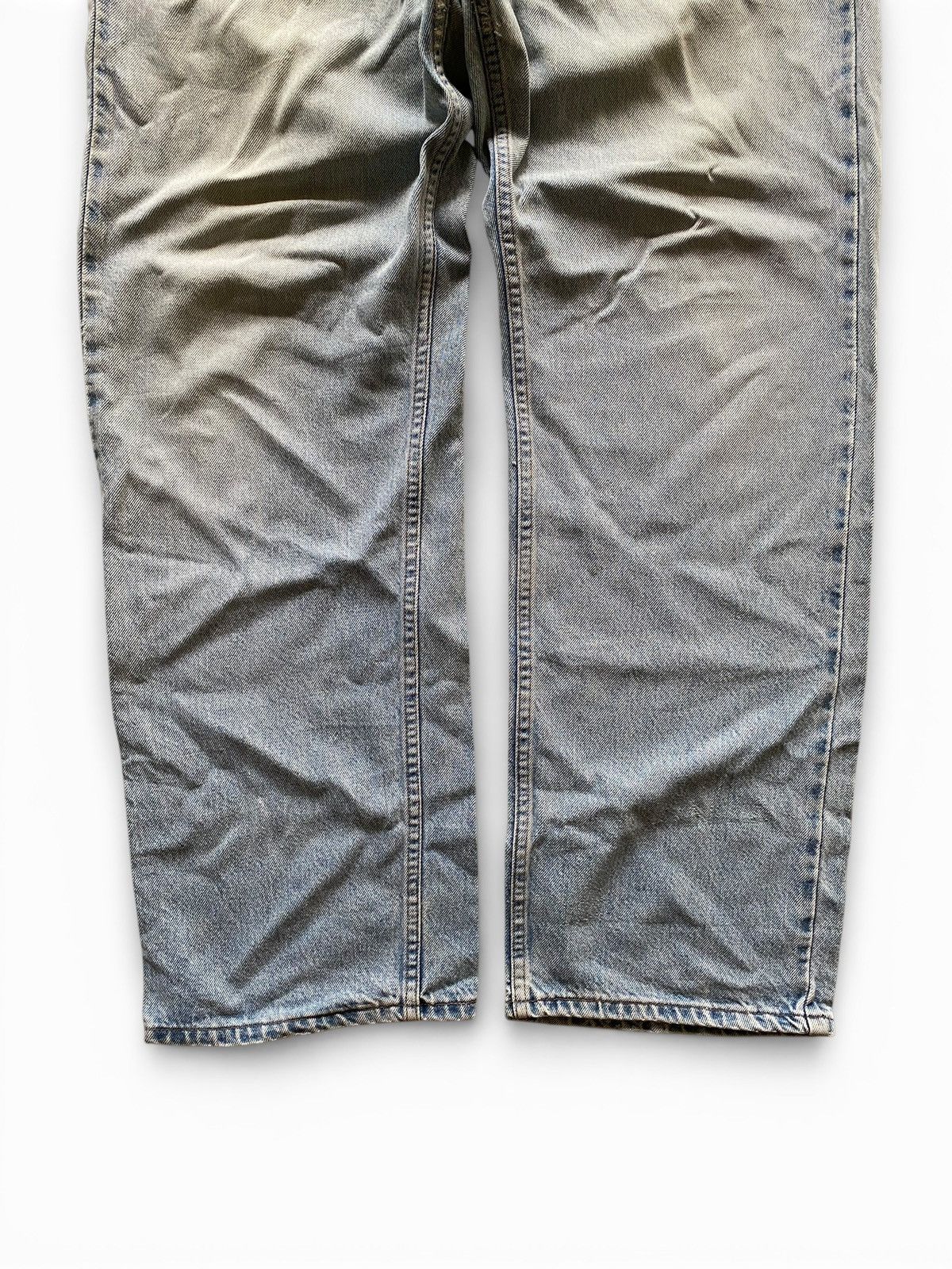 Levi's Vintage 90’s Distressed Levis Silvertab Straight Loose blue Size US 34 / EU 50 - 2 Thumbnail